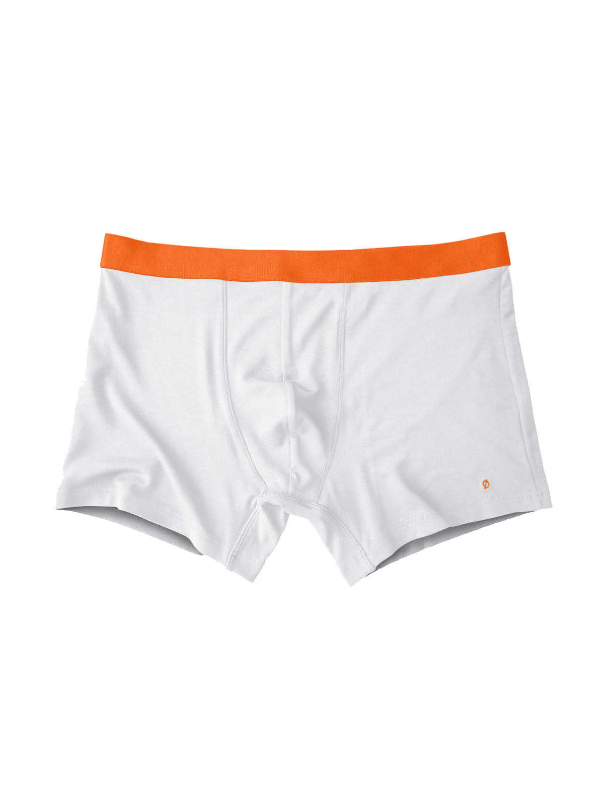 Oeste 3 Pcs Boxer Brief Set Orange White
