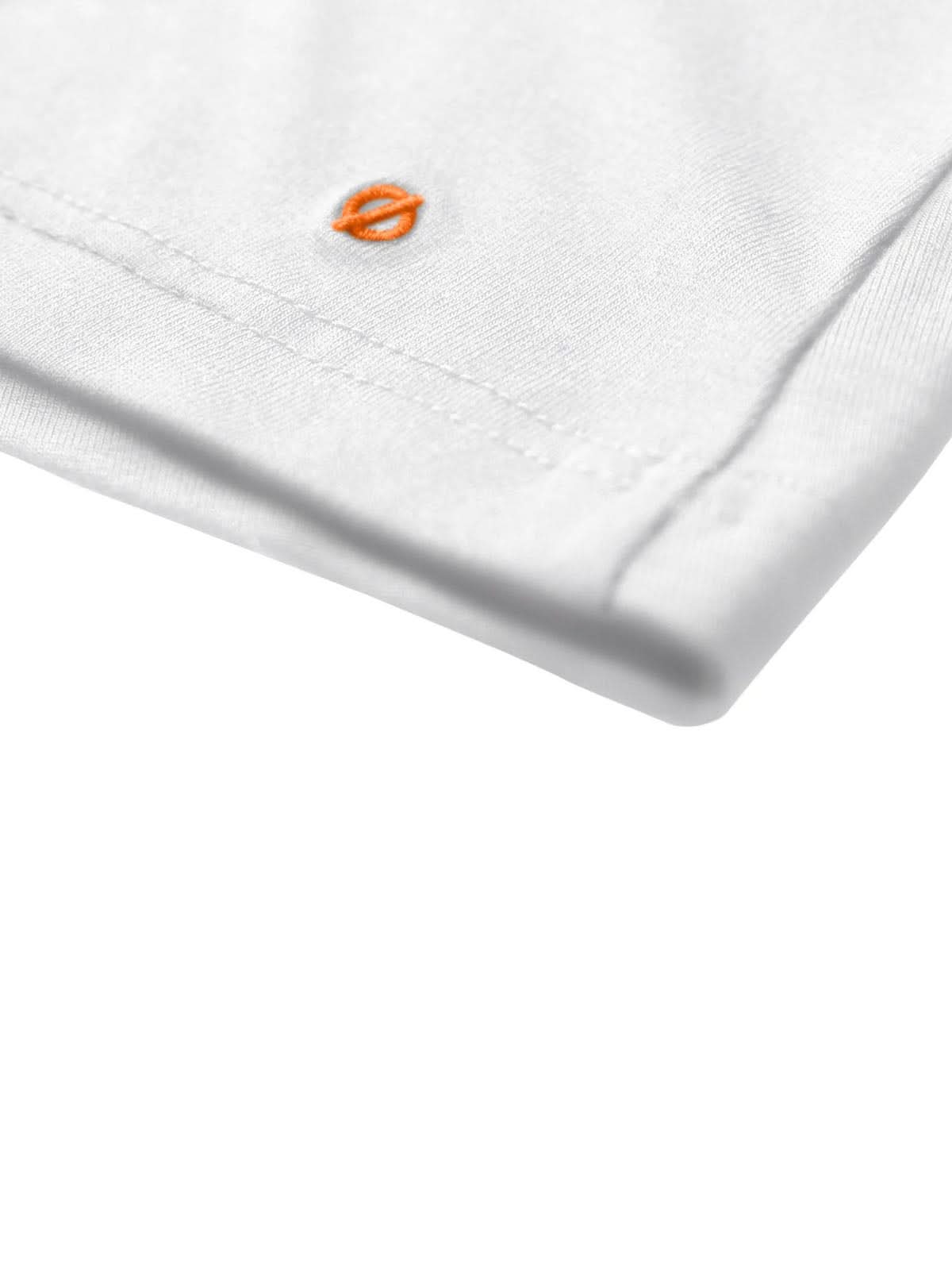 Oeste 3 Pcs Boxer Brief Set Orange White