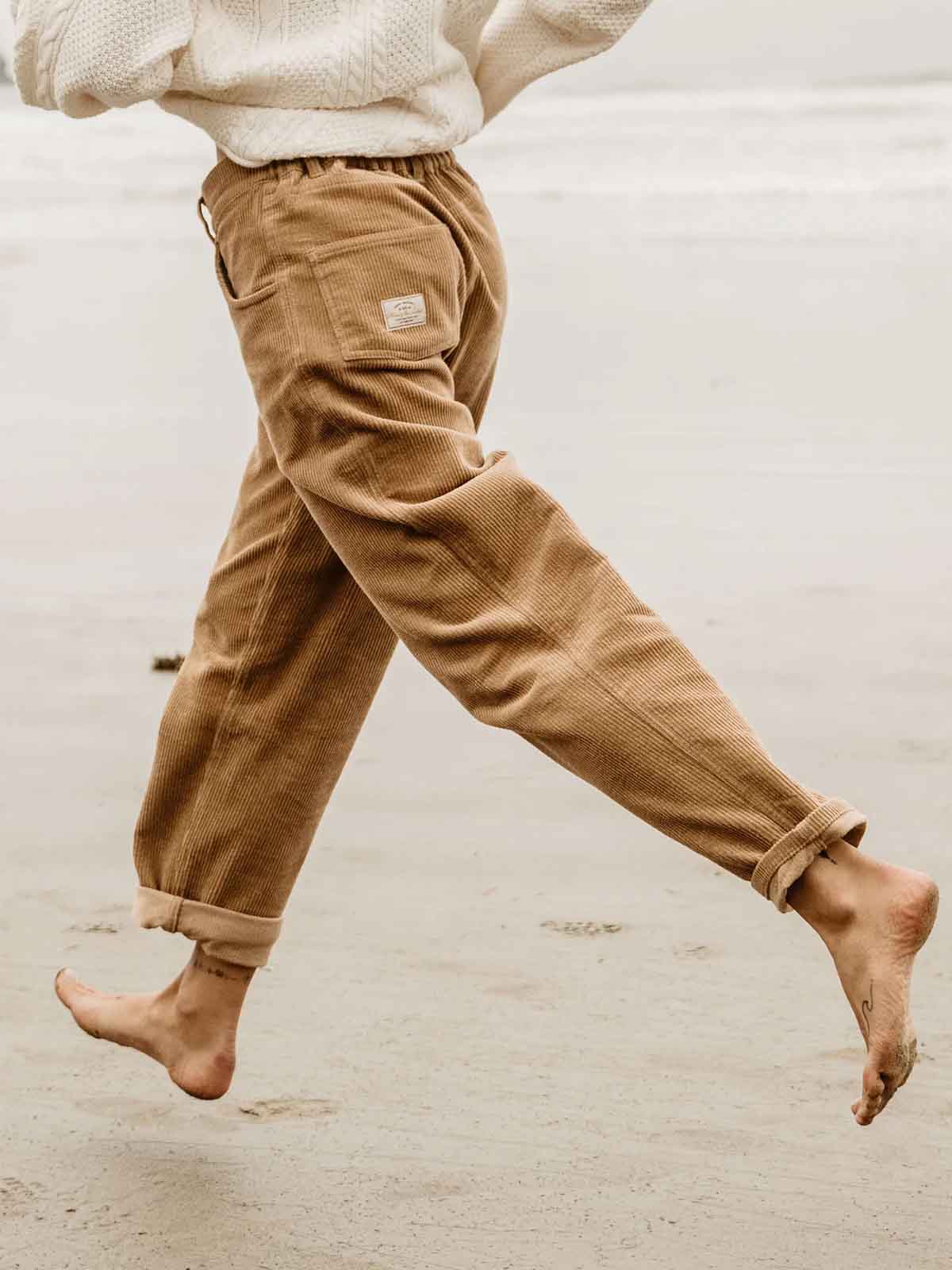 Ottway W's Dayton Cord Pants Brown
