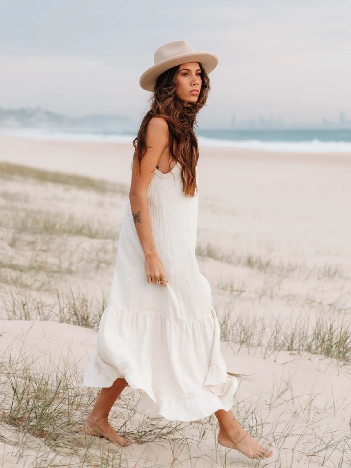 Ottway Yamba Dress Off White