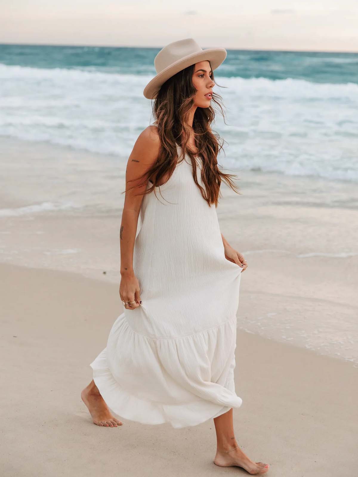 Ottway Yamba Dress Off White