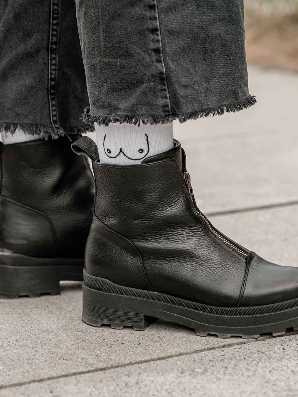 Palmey Boobie Socks (36 - 40)