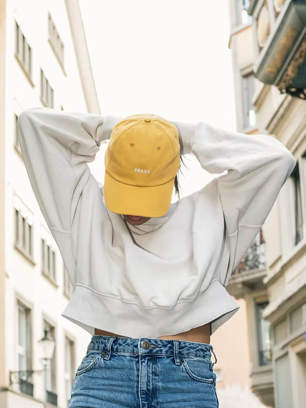 Palmey Hat Crazy Senfgelb