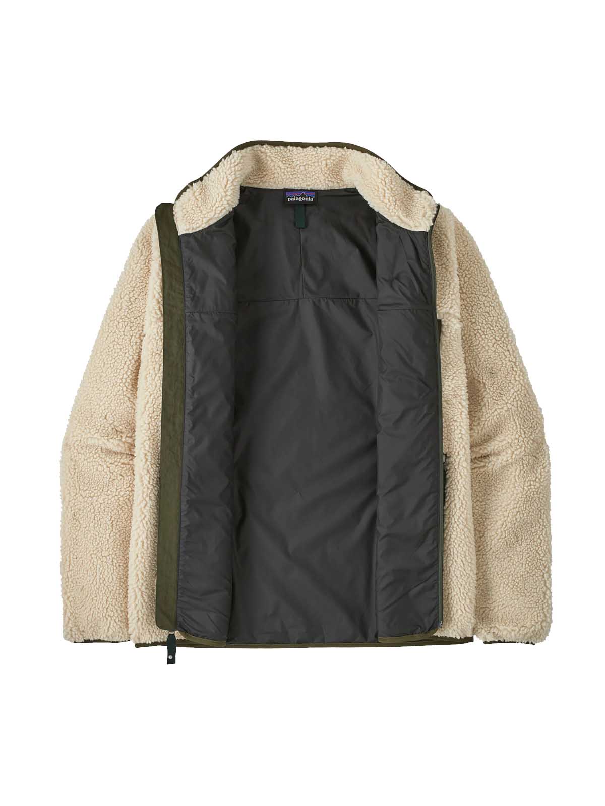 Patagonia M's Classic Retro-X Jkt Dark Natural /Basin Green