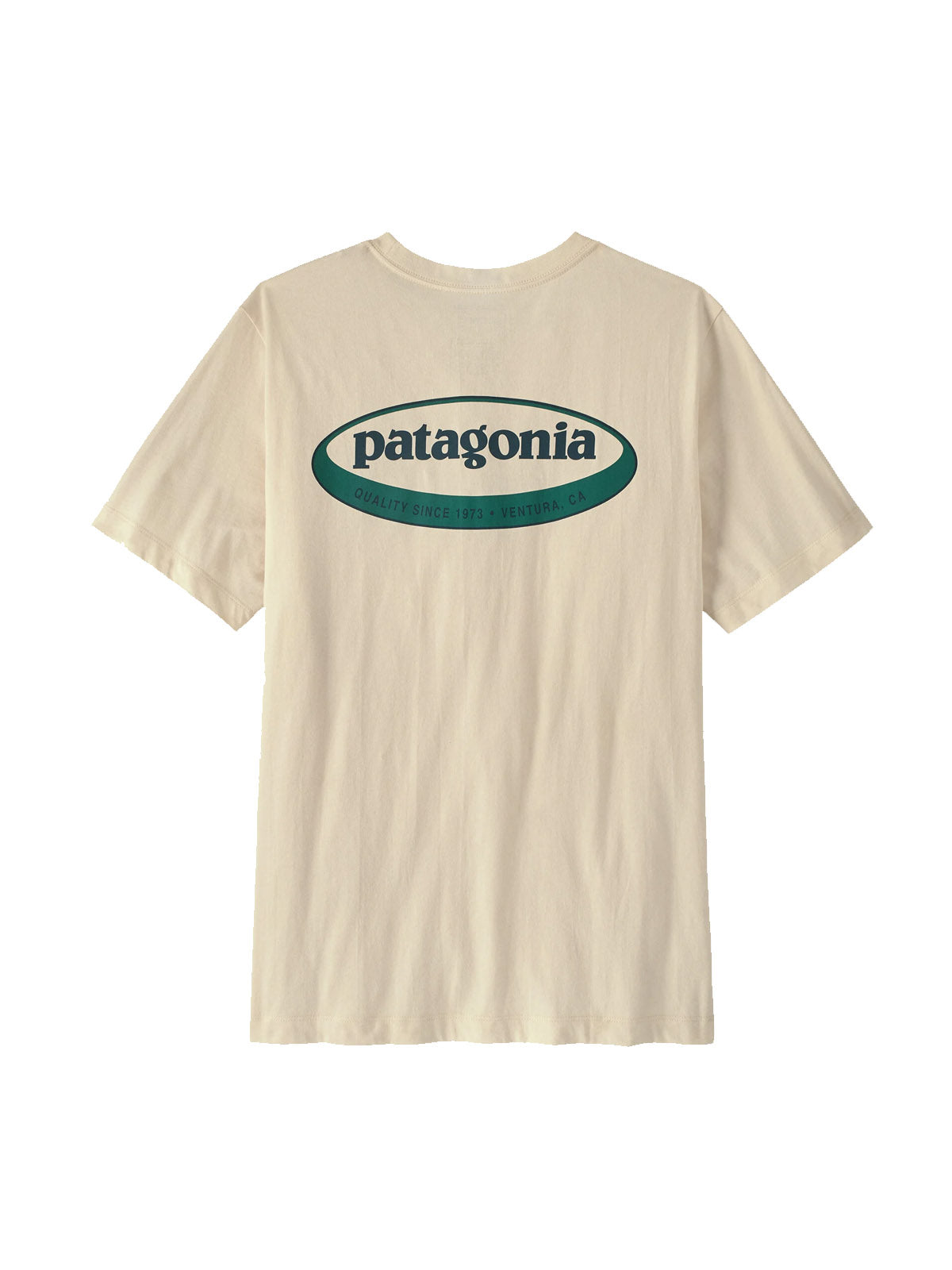 Patagonia M's '95 Oval Logo Tee Undyed Natural