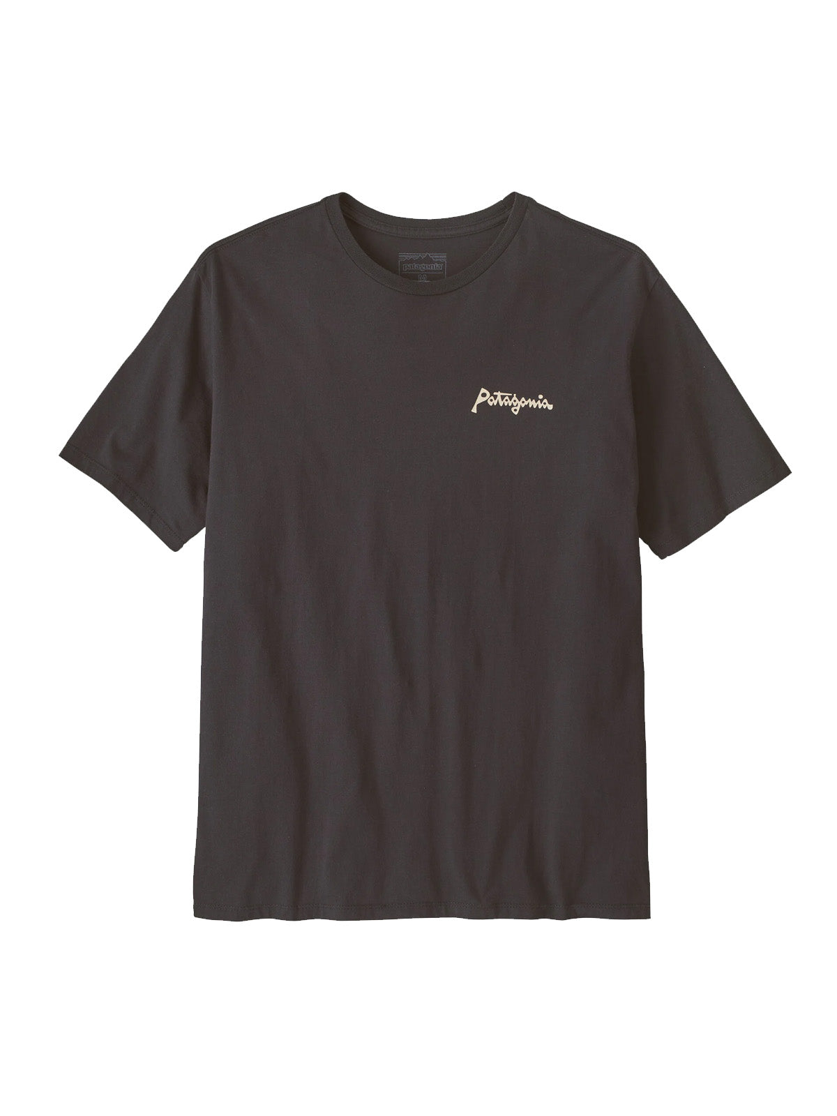 Patagonia M's Aquatic Action Organic T-Shirt Ink Black