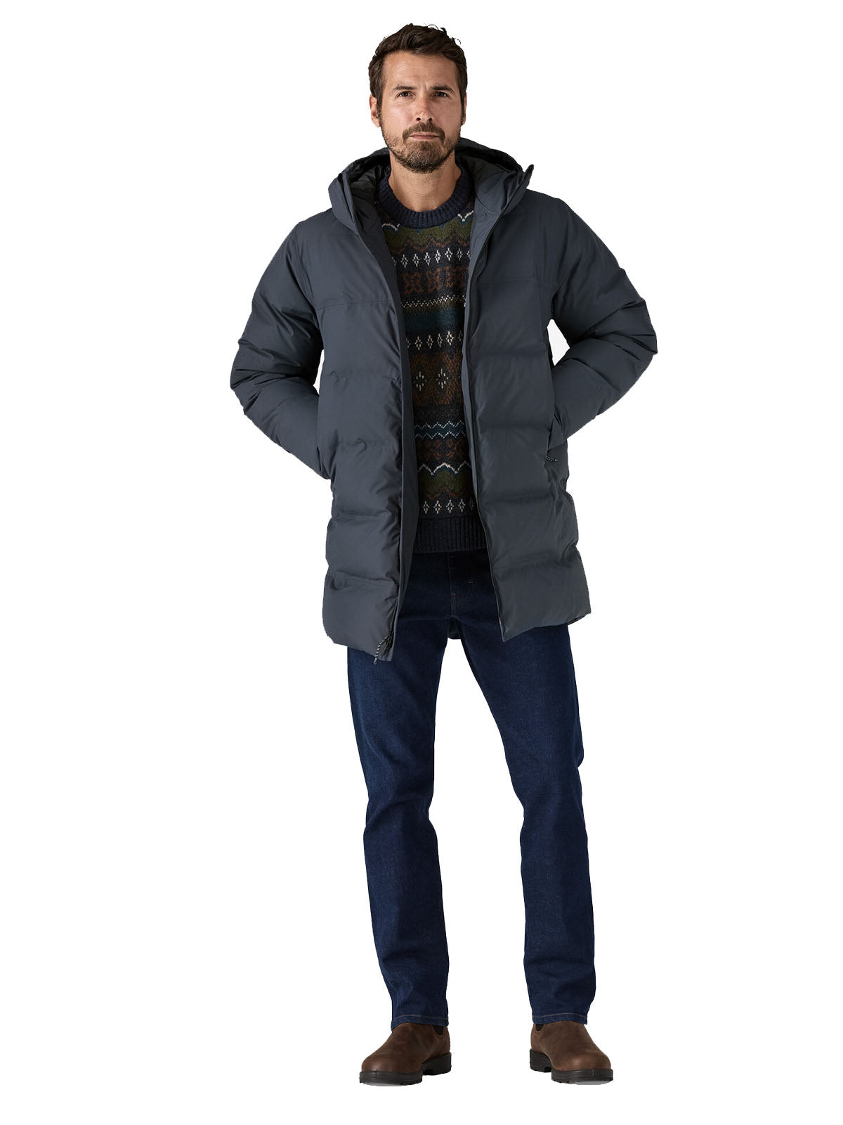 Patagonia Men's Jackson Glacier Parka FW25 Smolder Blue