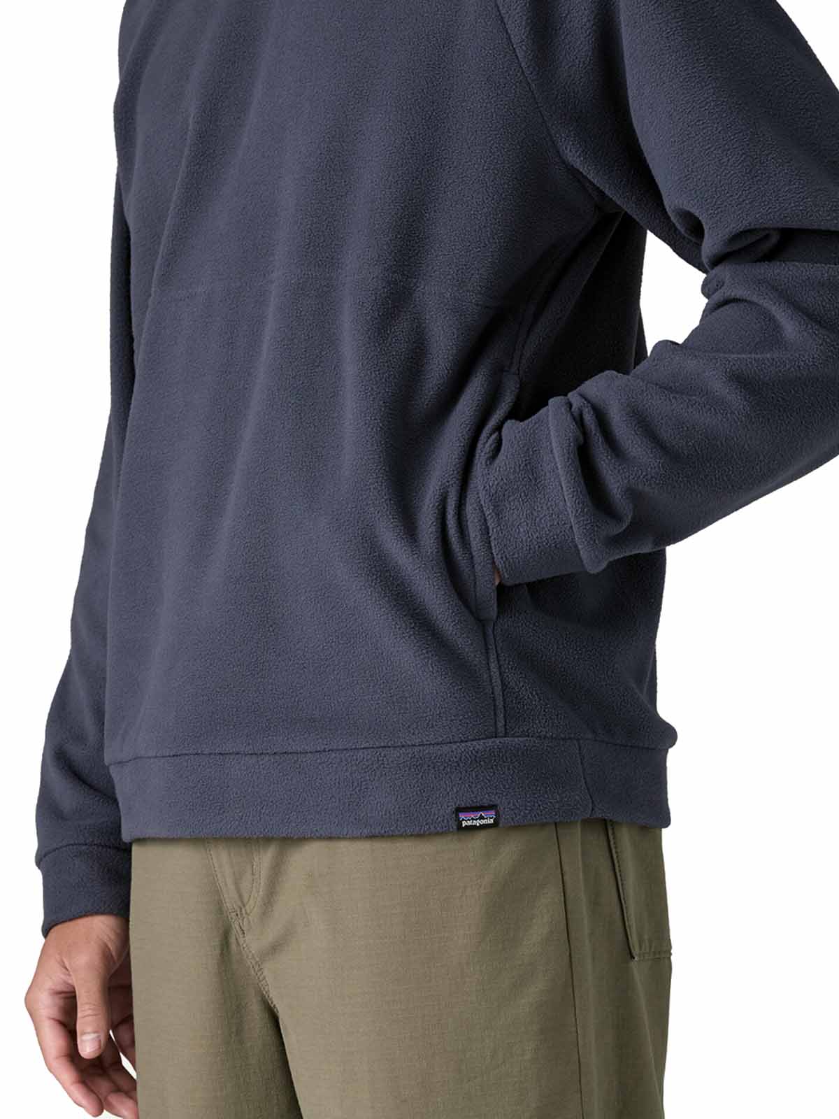 Patagonia Men's Micro D™ Fleece Crewneck Smolder Blue