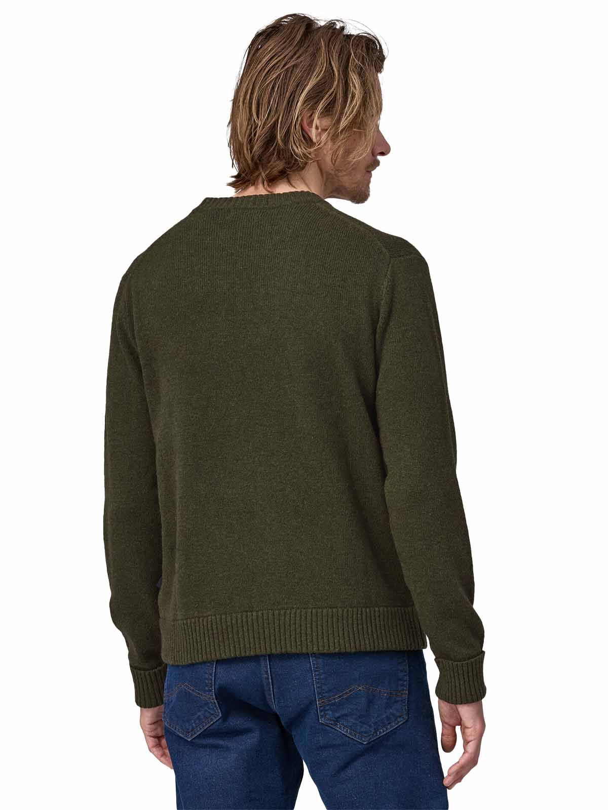 Patagonia M's Recycled Wool-Blend Sweater Basin Green