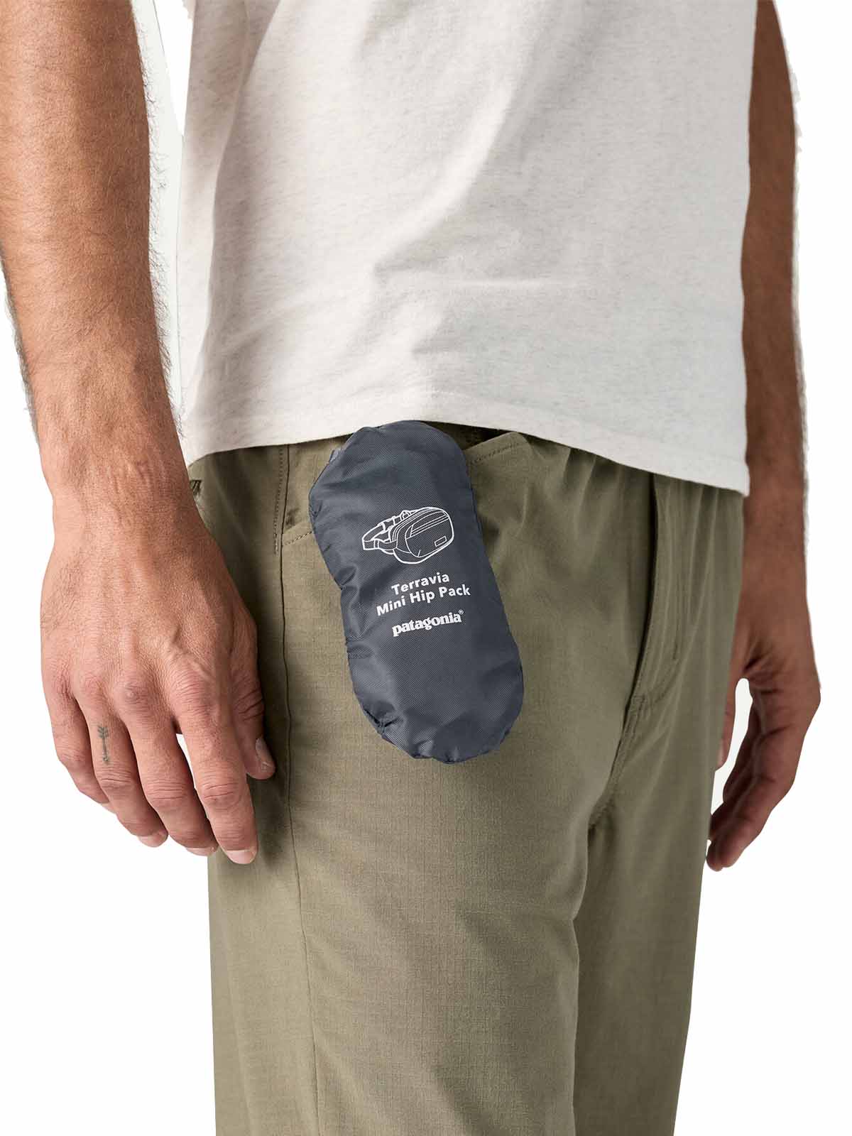 Patagonia Terravia Mini Hip Pack River Rock Green
