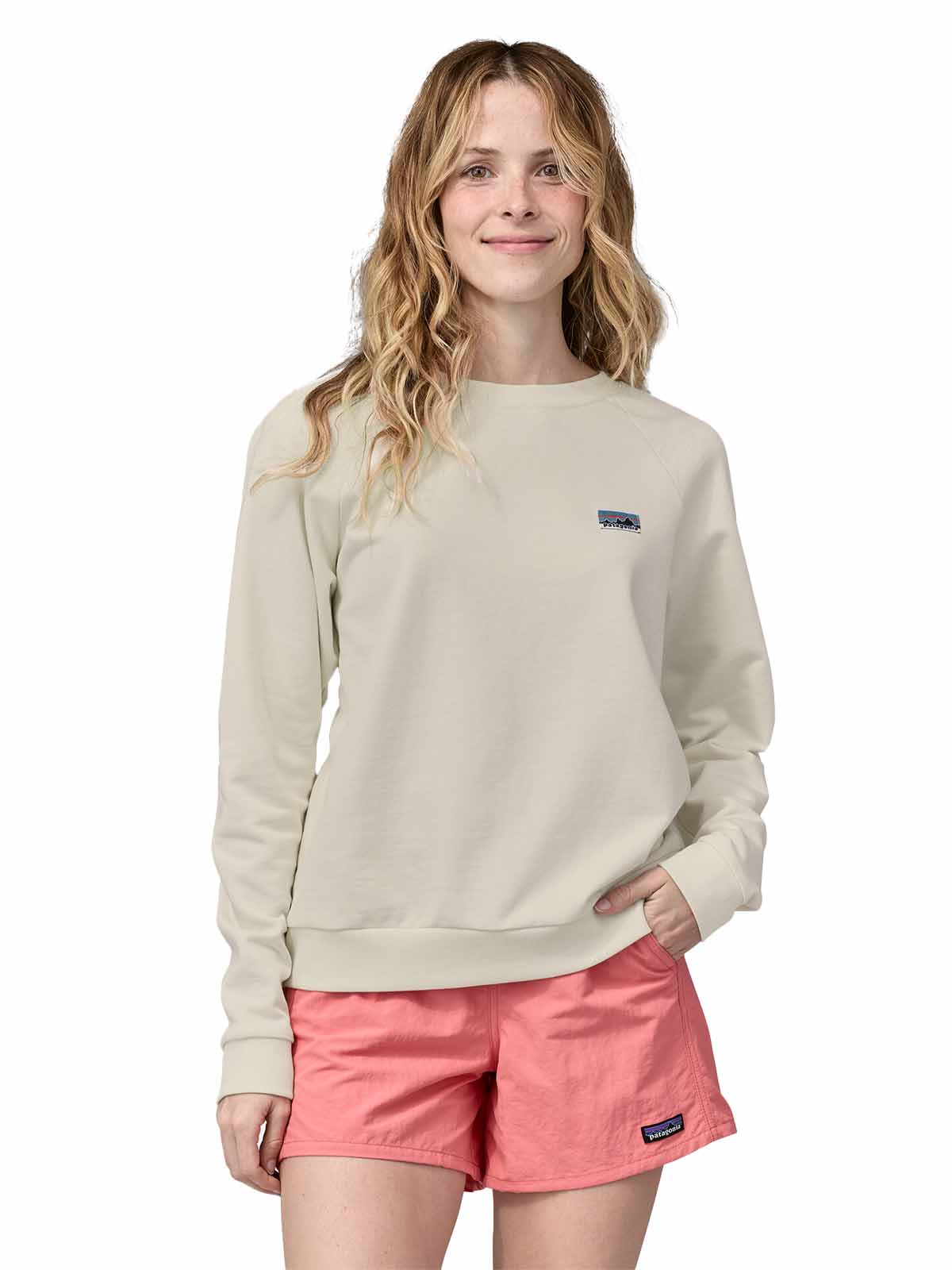 Patagonia W's Regenerative Organic Cotton Essential Sweater Wool White