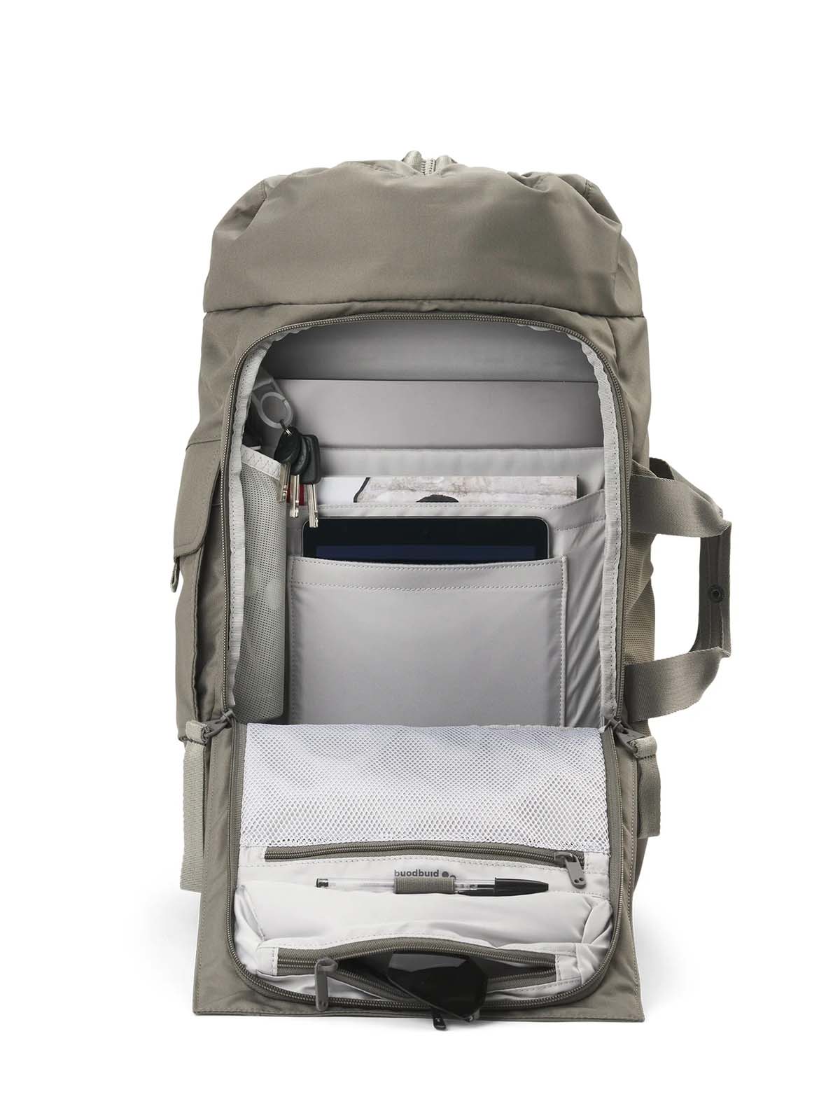 Pinqponq Blok Backpack Medium Construct Olive