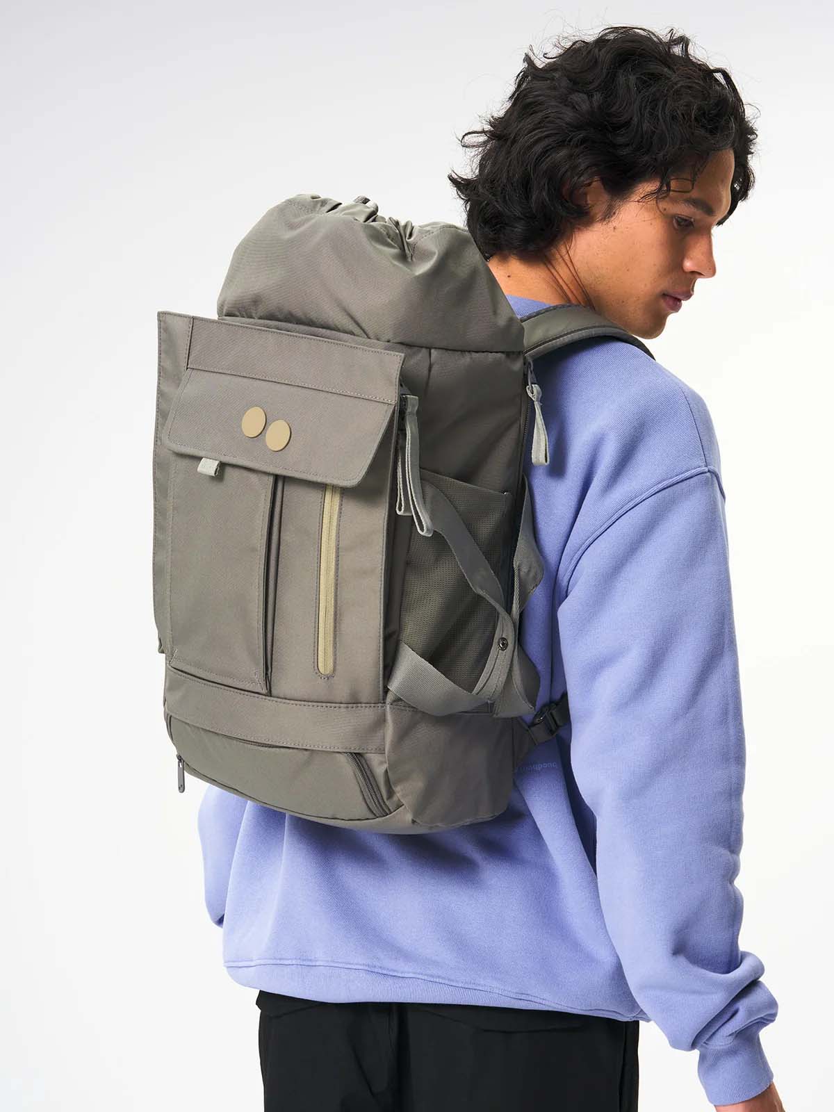 Pinqponq Blok Backpack Medium Construct Olive