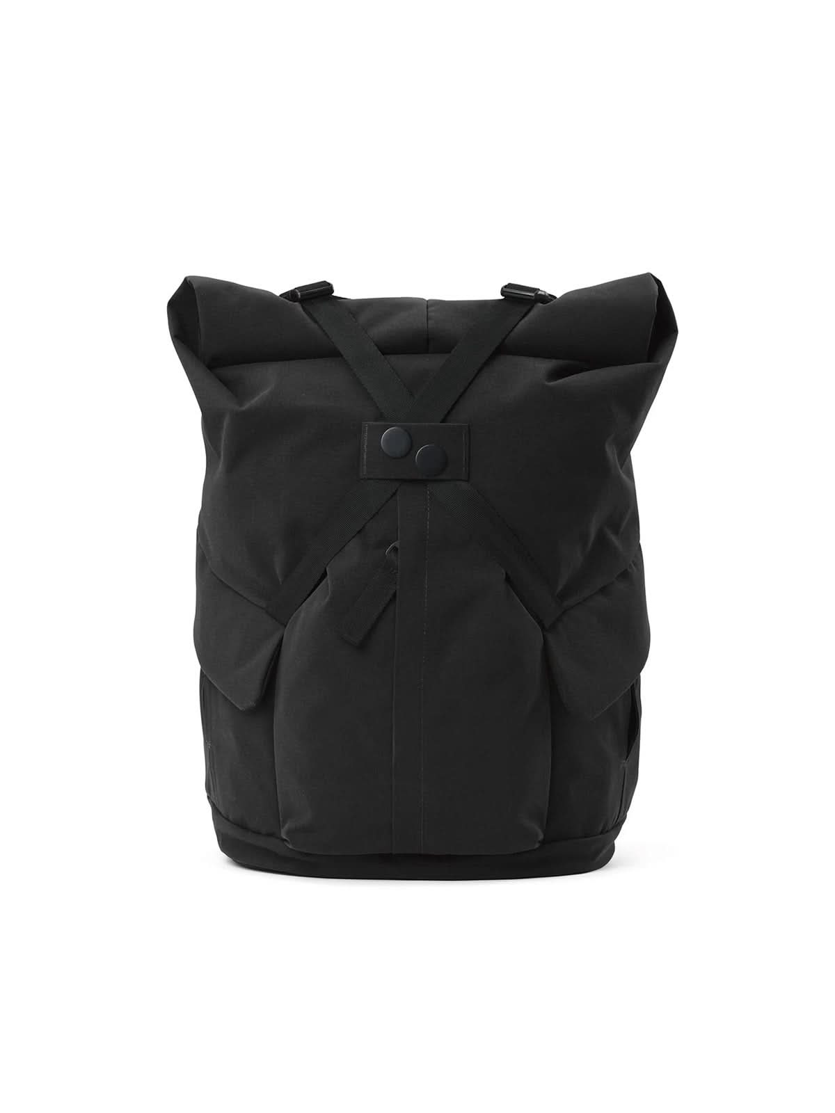 Pinqponq Kross Backpack Solid Black