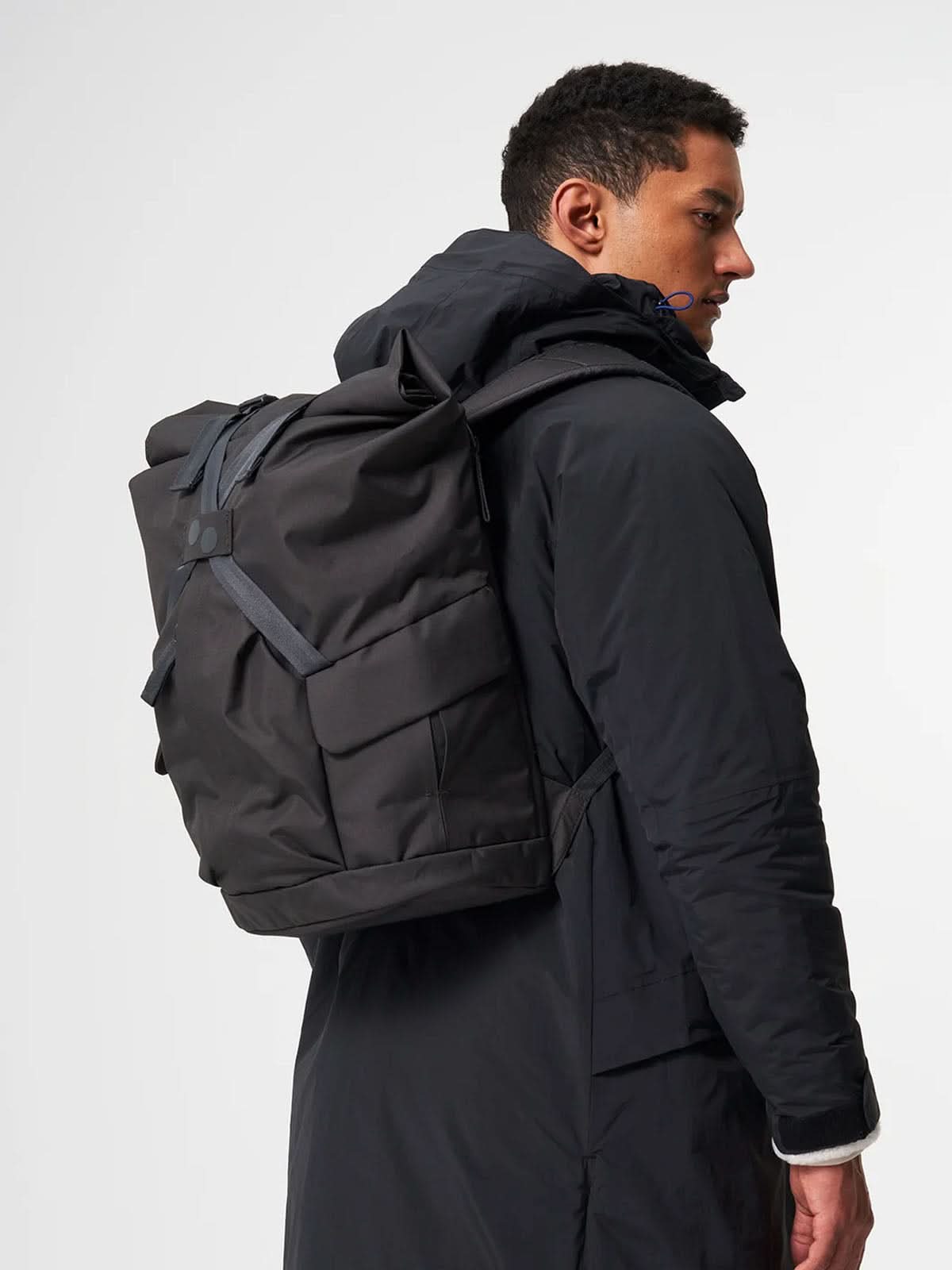 Pinqponq Kross Backpack Deep Anthra