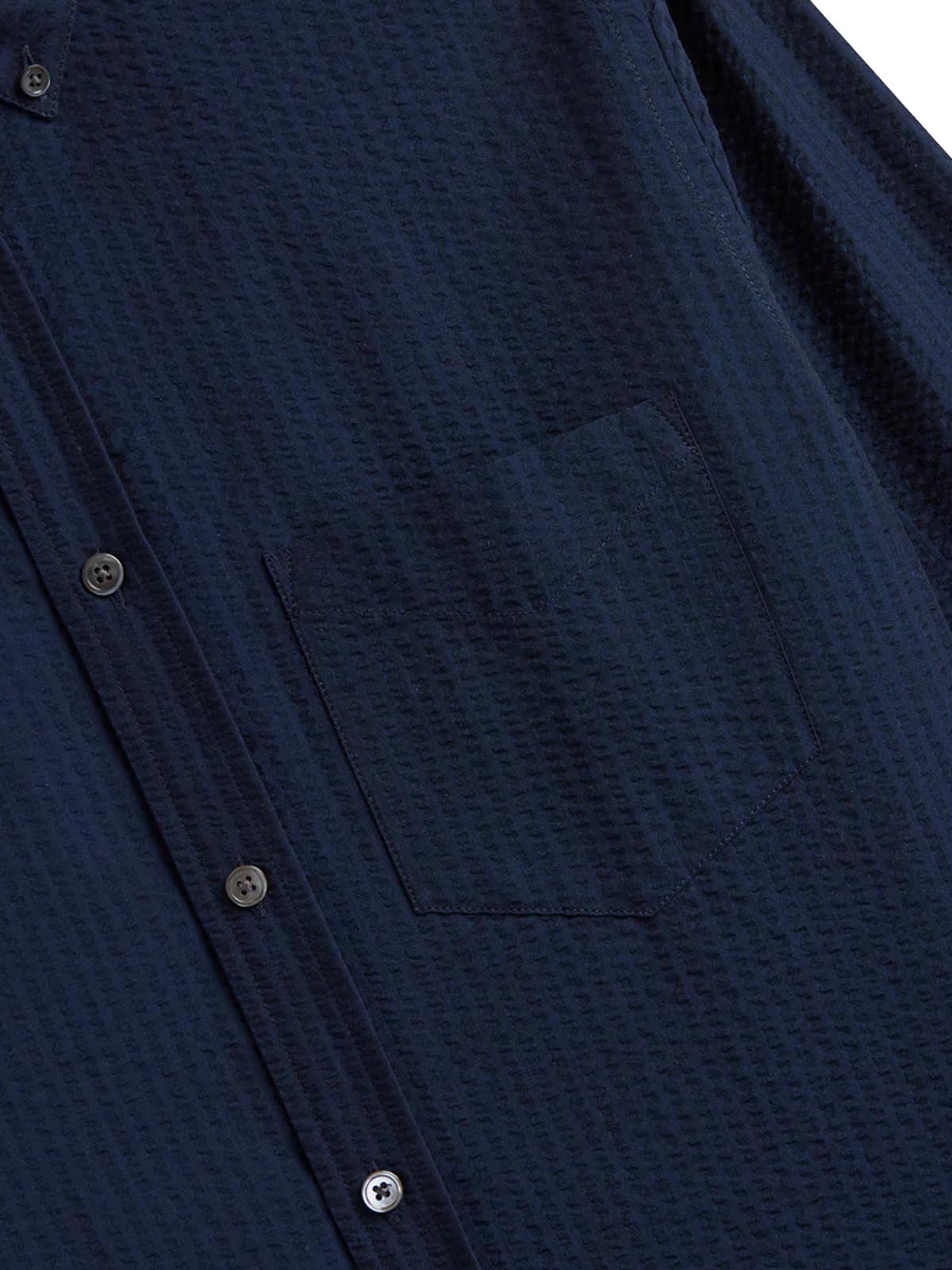 Portuguese Flannel Atlantico LS Navy