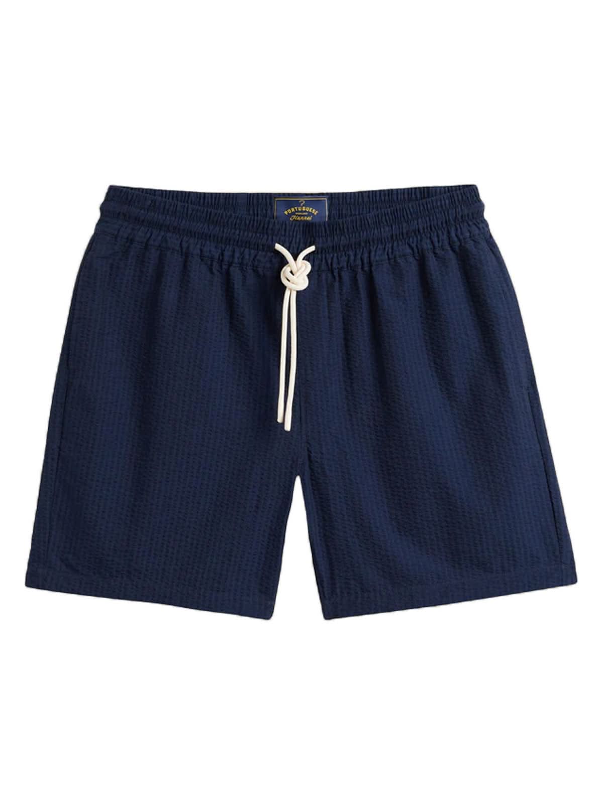 Portuguese Flannel Atlantico Shorts Navy