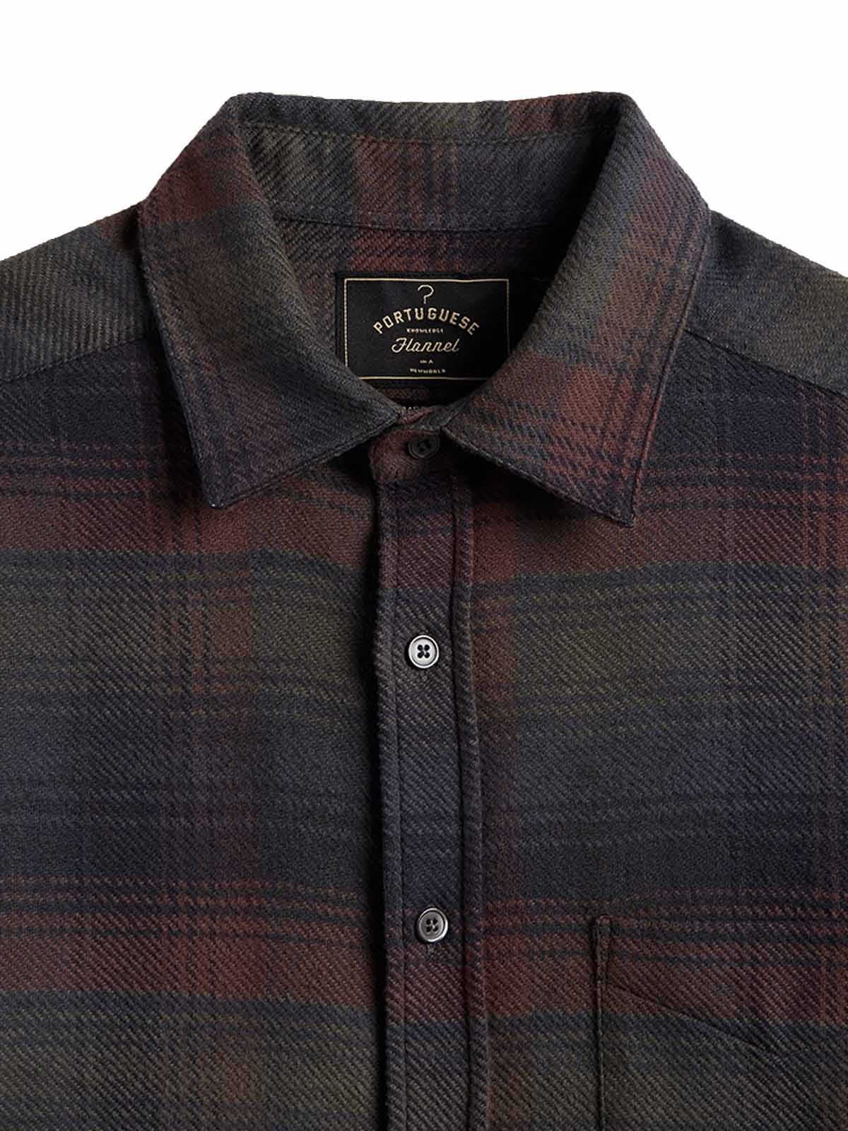 Portuguese Flannel Shirt Old Pine
