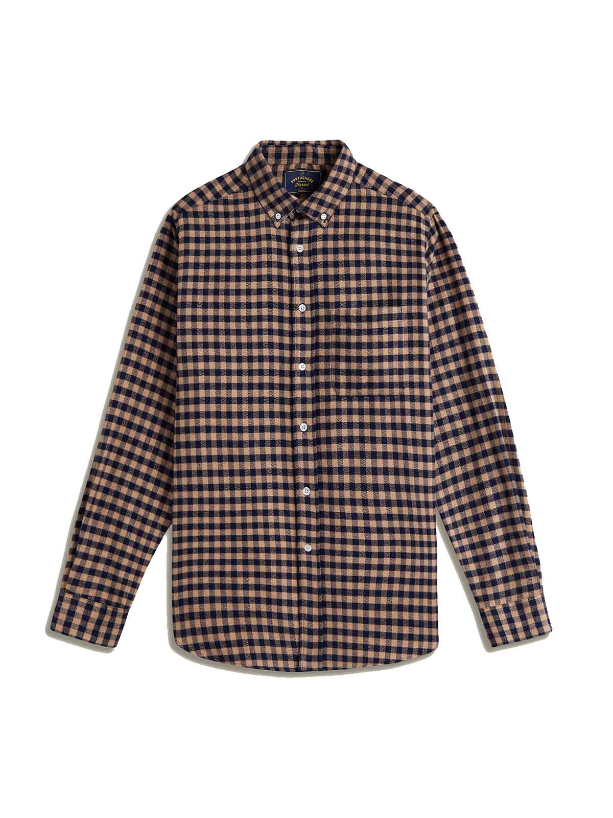 Portuguese Flannel Shirt Roca Brown