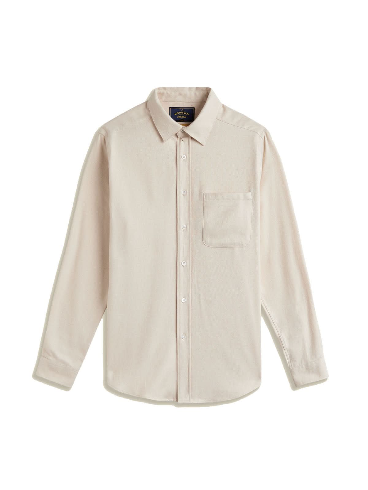 Portuguese Flannel Teca Ecru
