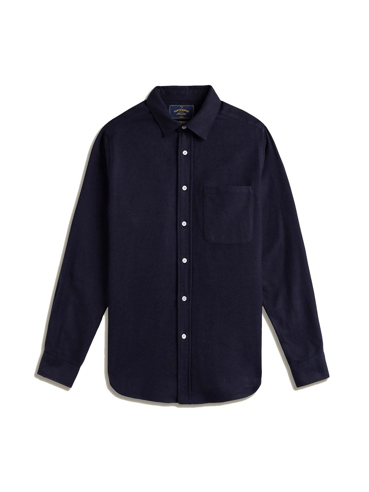 Portuguese Flannel Teca Navy