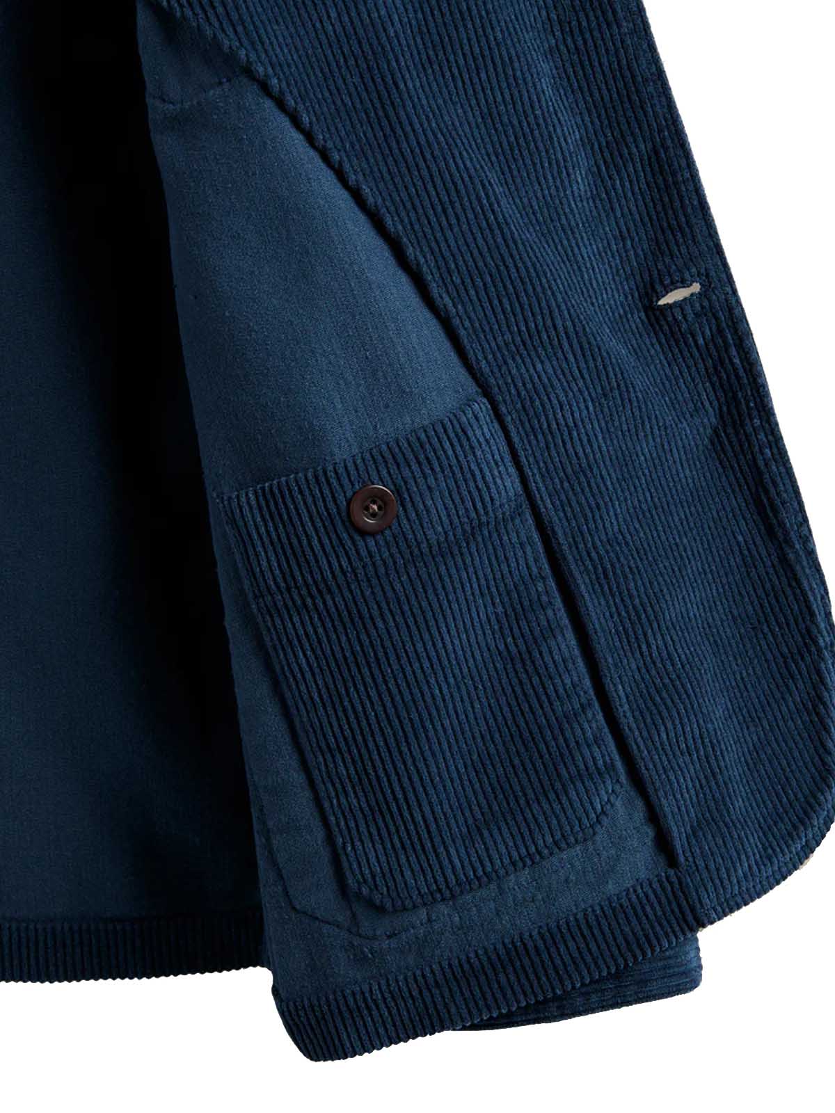 Portuguese Flannel Labura Corduroy Jacket Navy