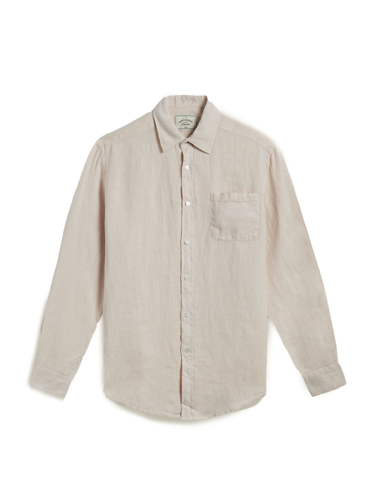 Portuguese Flannel Linen LS Shirt Raw