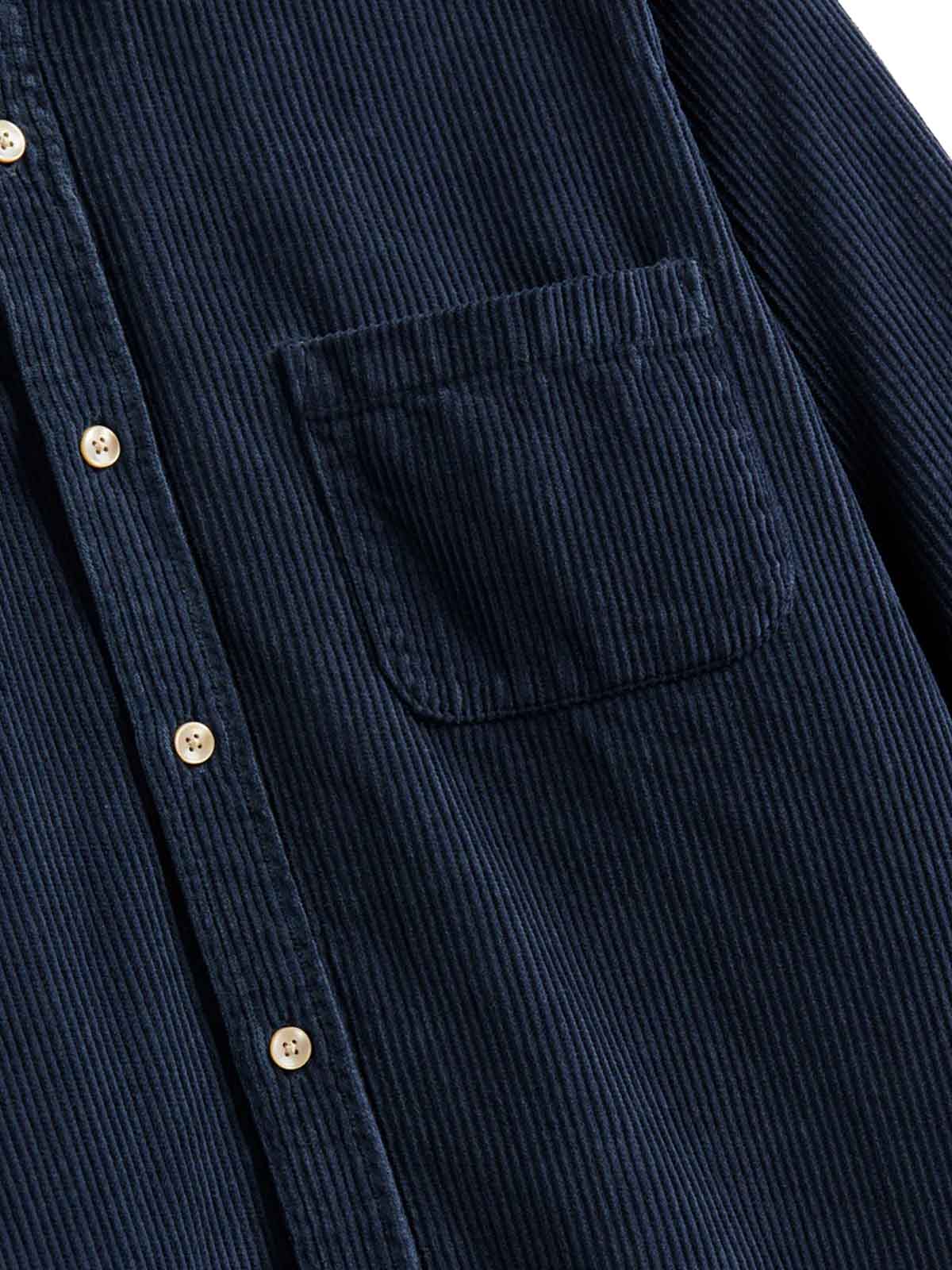 Portuguese Flannel Lobo Shirt Navy