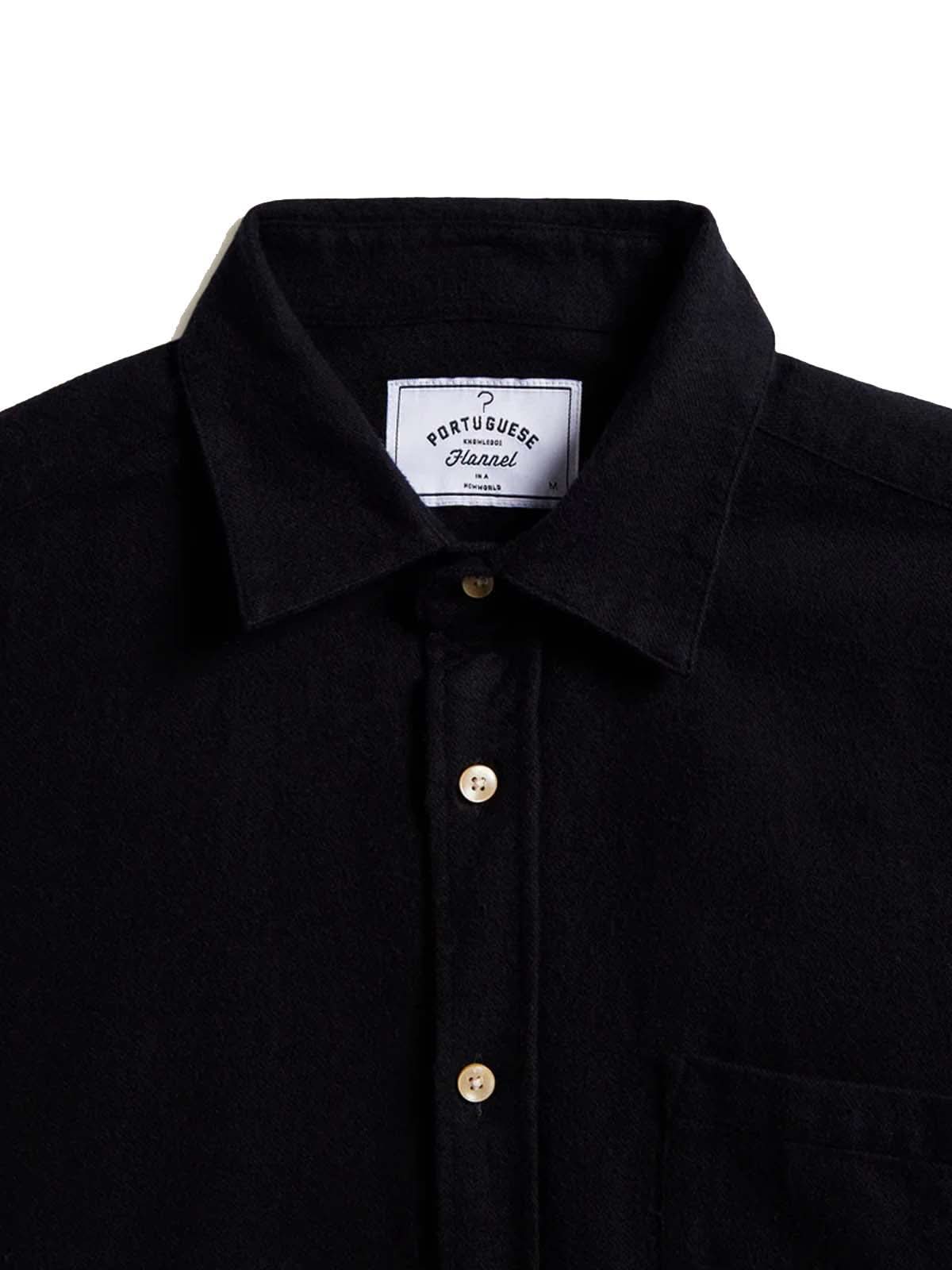 Portuguese Flannel Teca Black