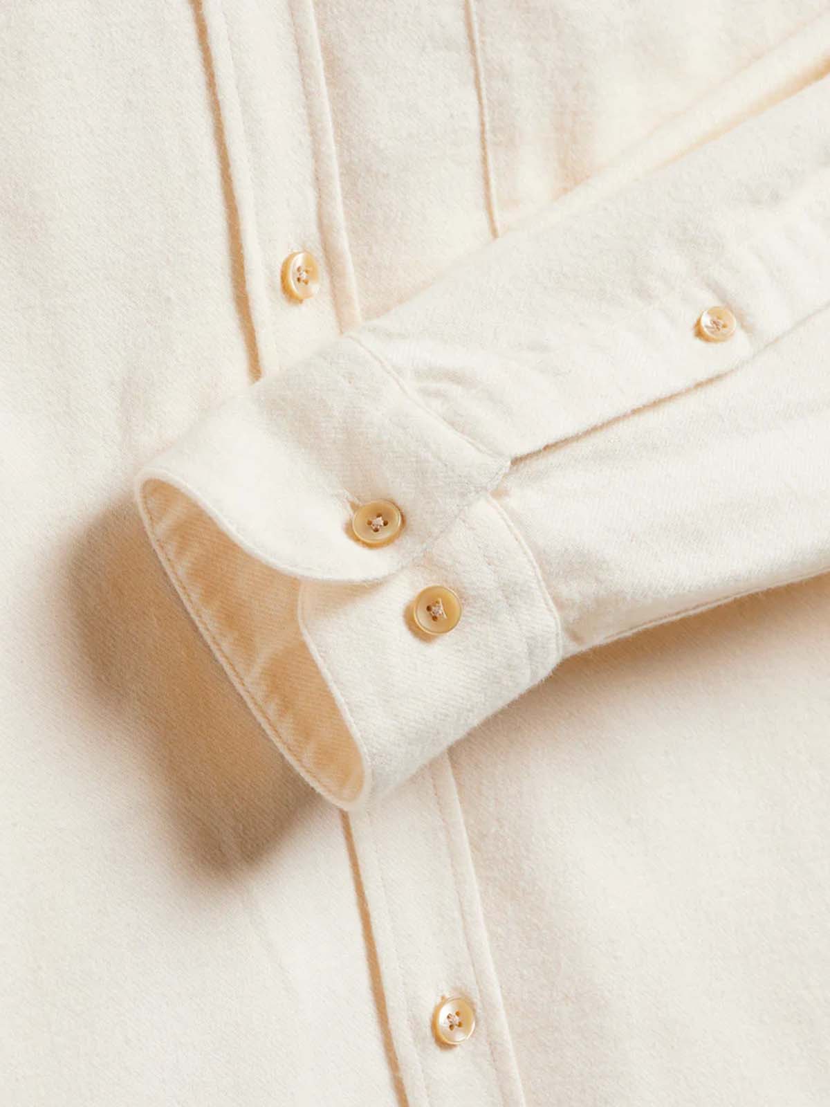 Portuguese Flannel Teca Ecru