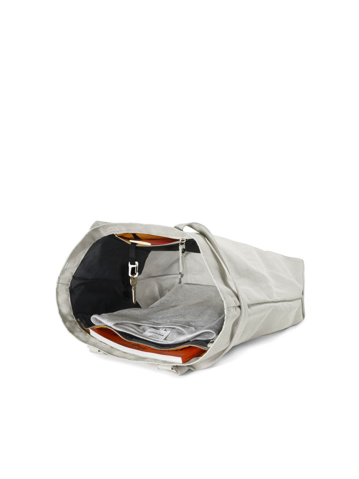 Qwstion Bananatex Tote Bag Medium Gravel / Raven