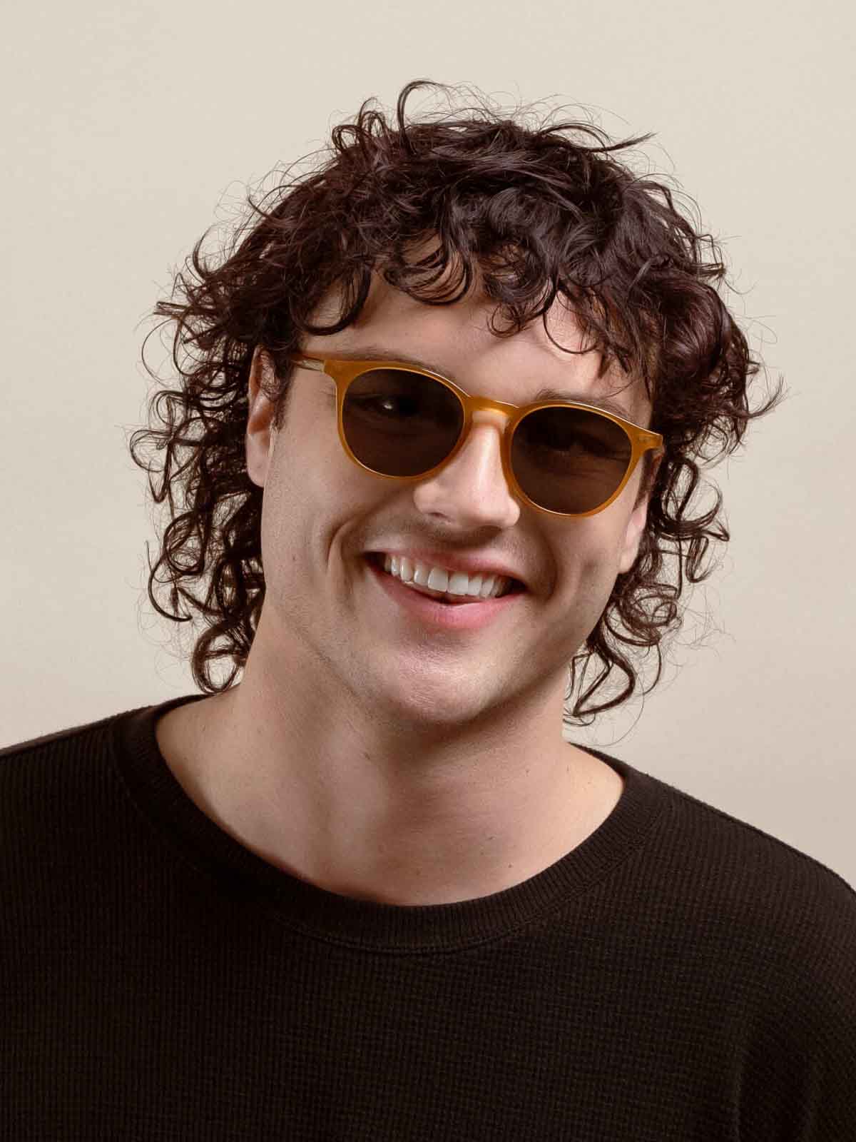 Raen Basq Honey / Green Polarized