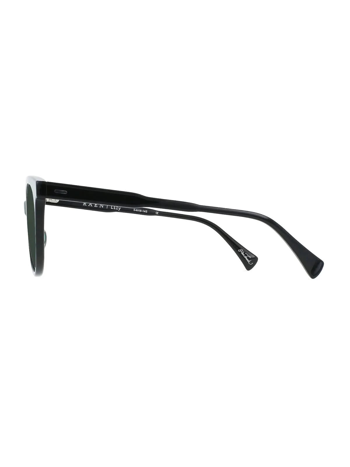 Raen Lily Crystal Black / Green Polarized