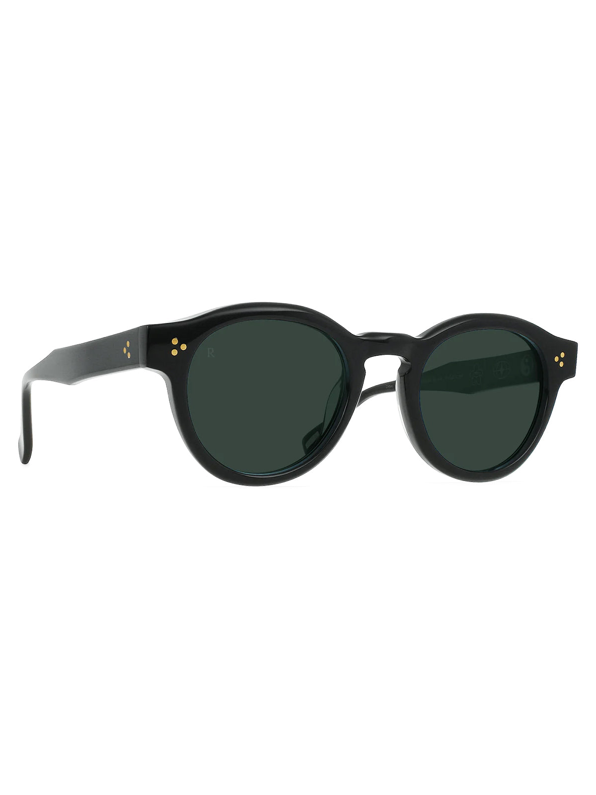 Raen Zelti 49 Recycled Black / Green Polarized