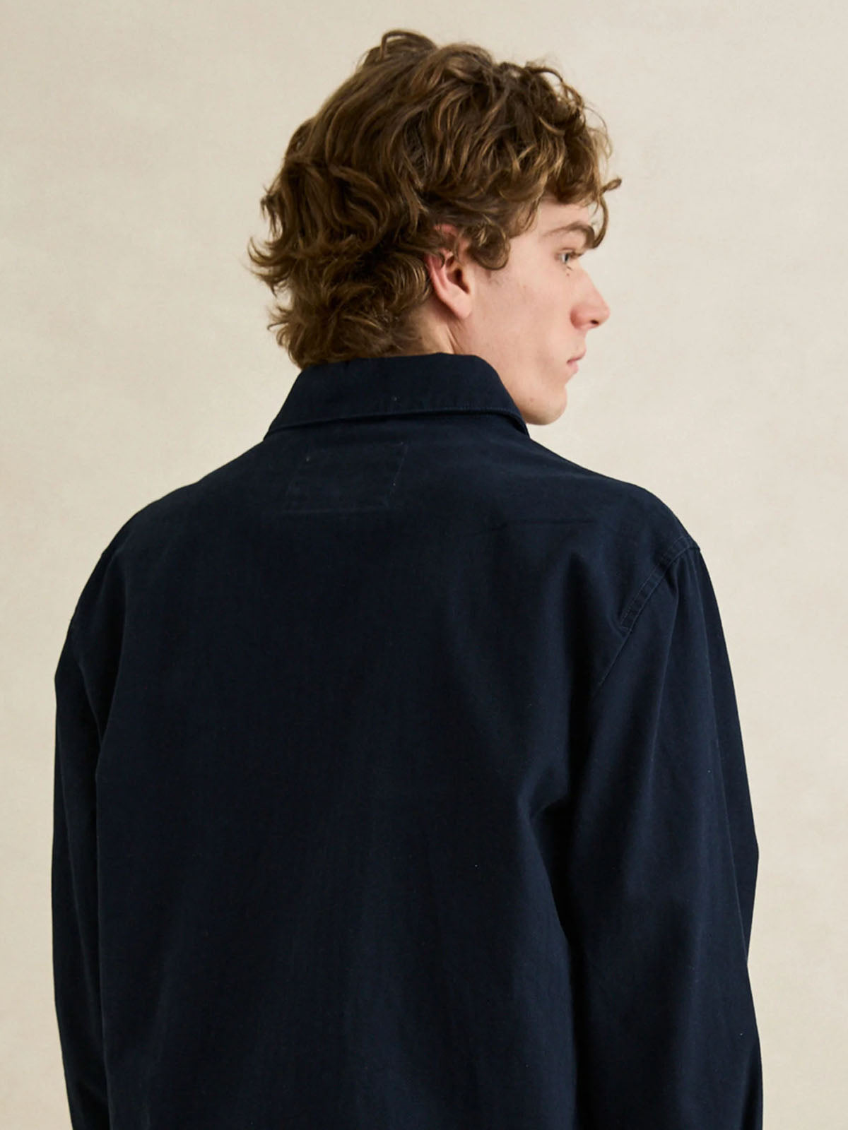 Rhythm Awake Herringbone Jacket Navy