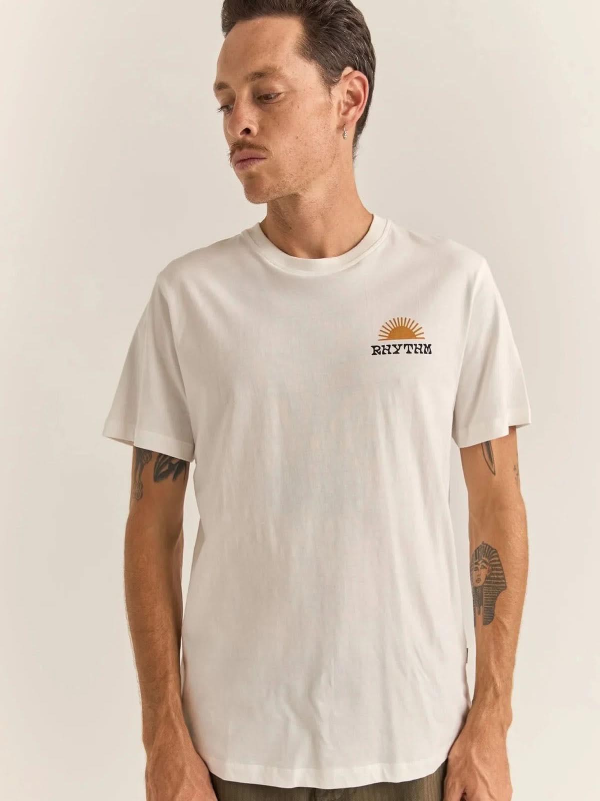 Rhythm Awake Tee White