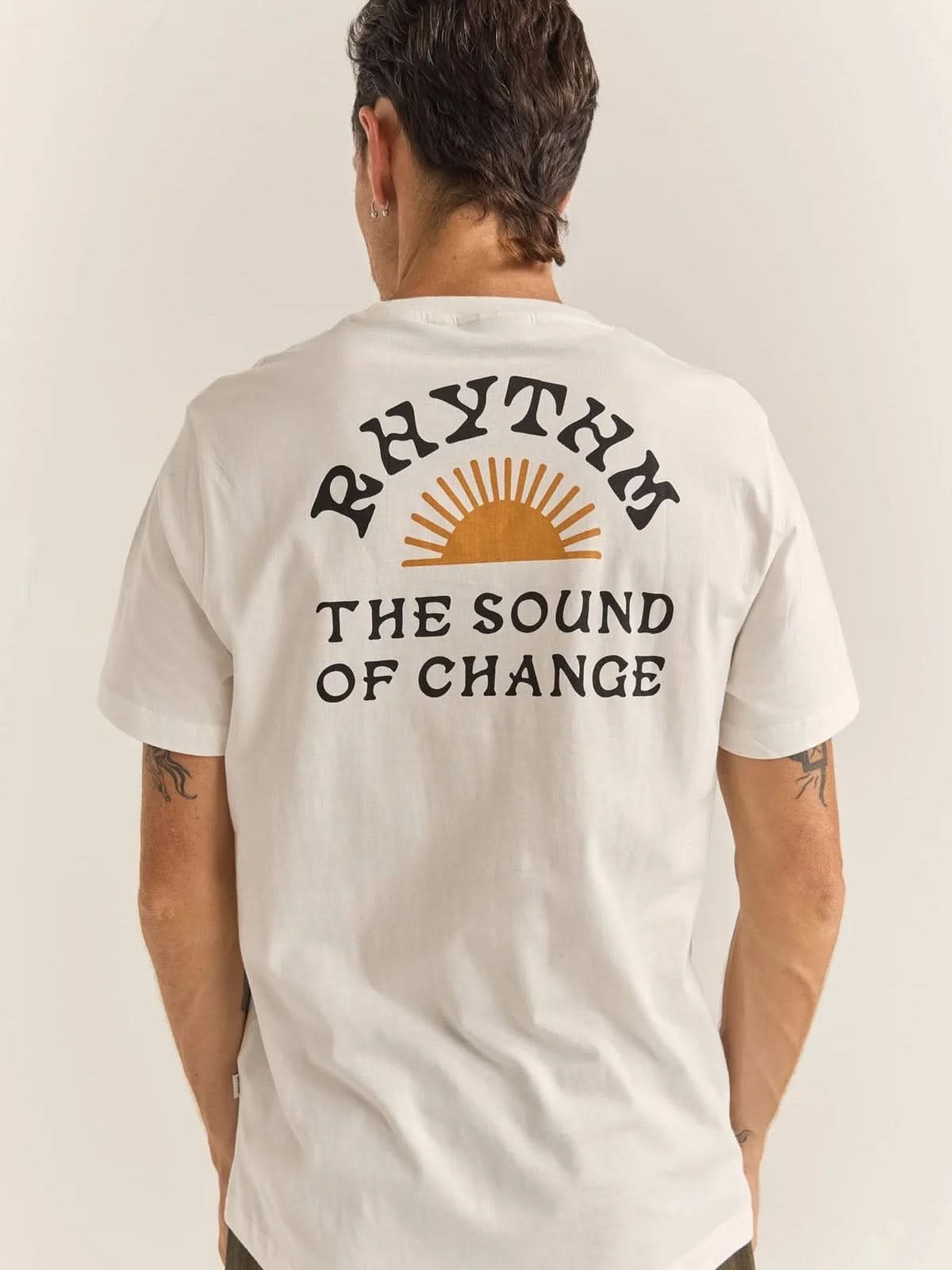Rhythm Awake Tee White