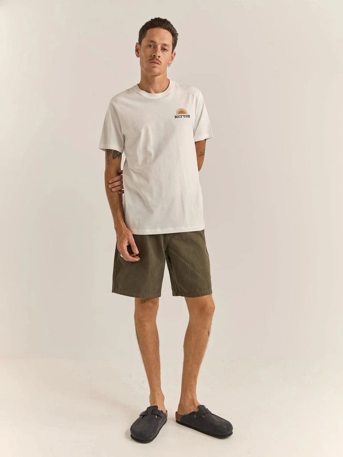 Rhythm Awake Tee White
