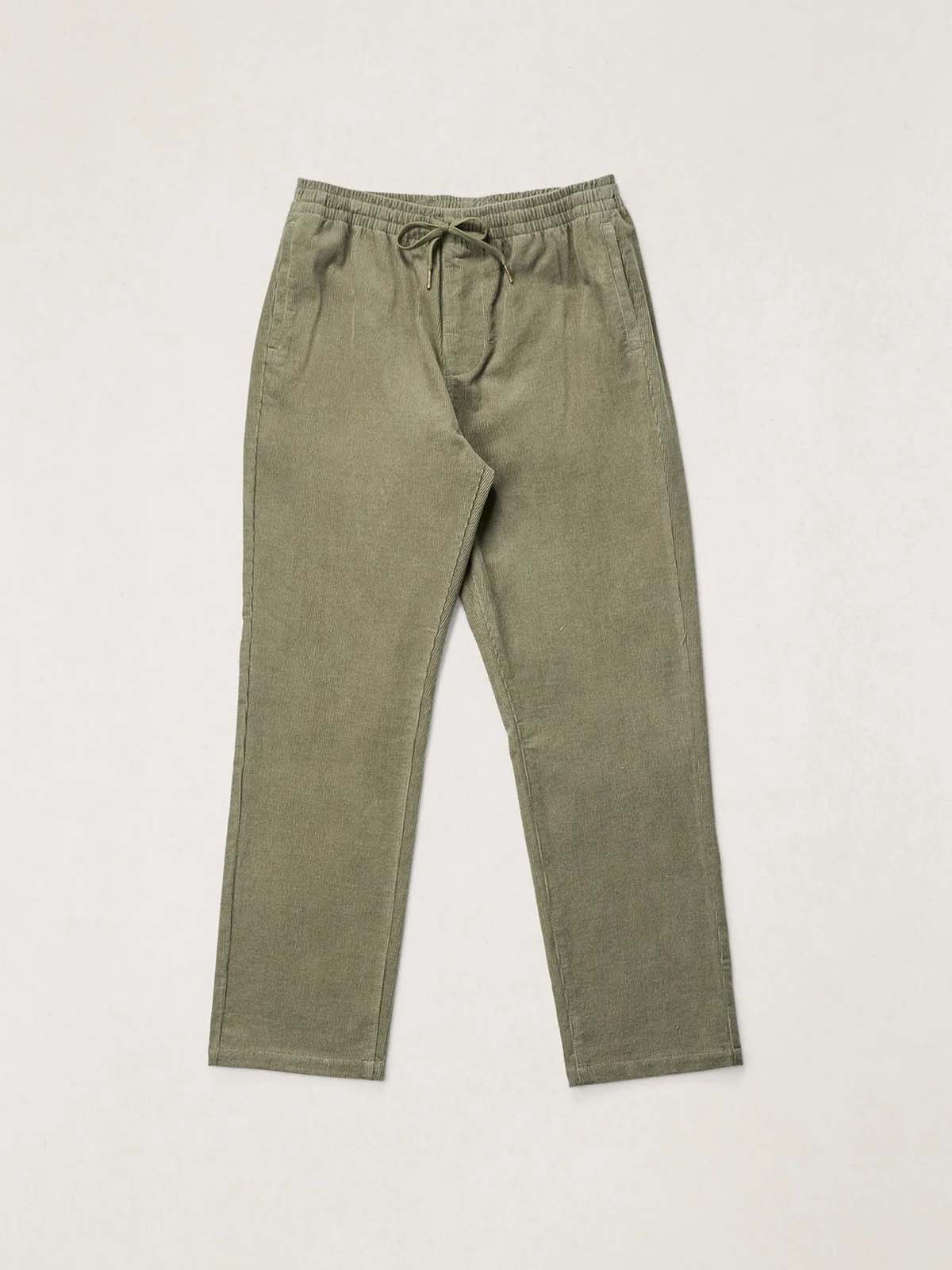 Rhythm Classic Cord Jam Pant Olive