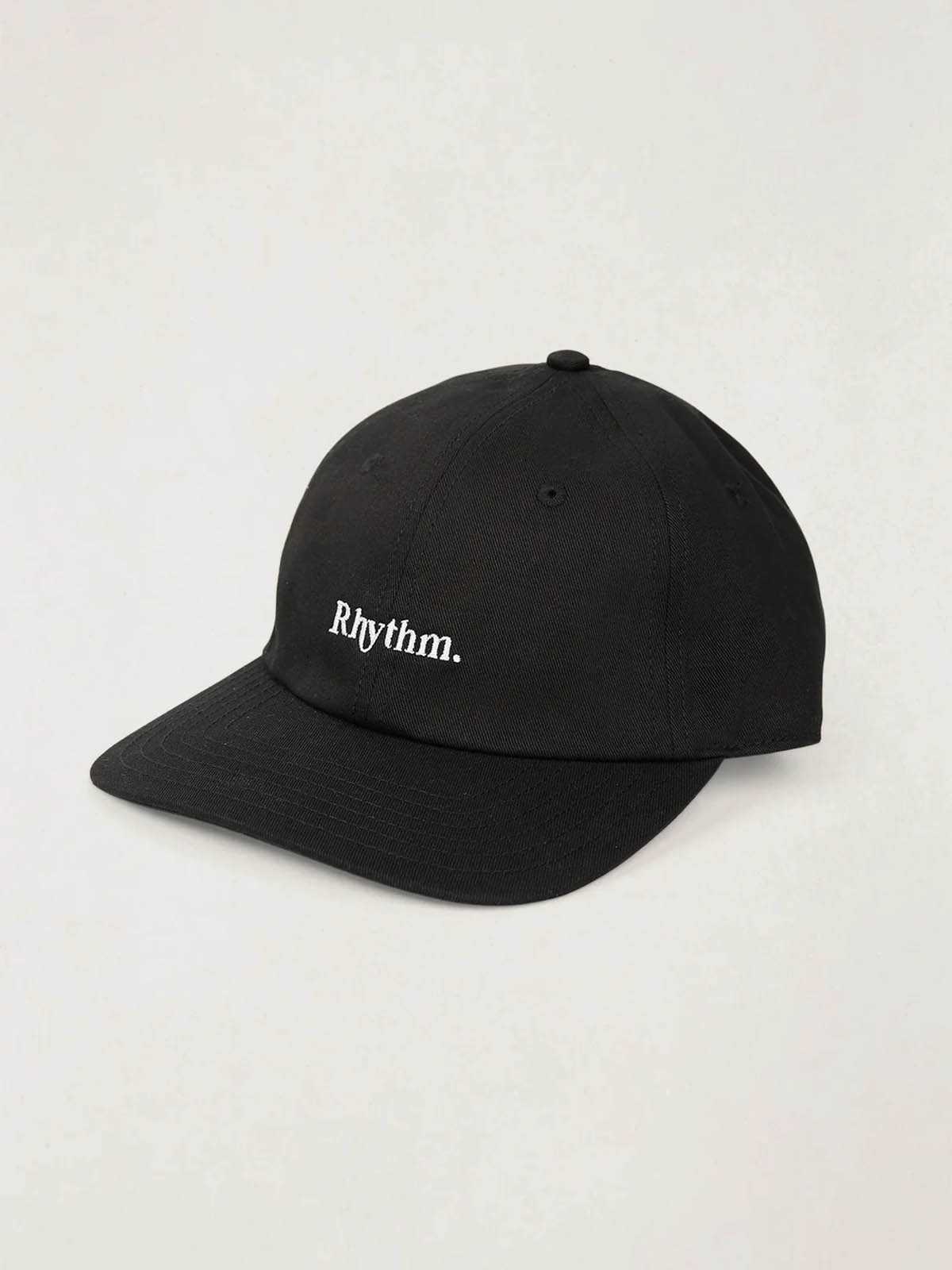 Rhythm Essential Brushed Twill Cap Black