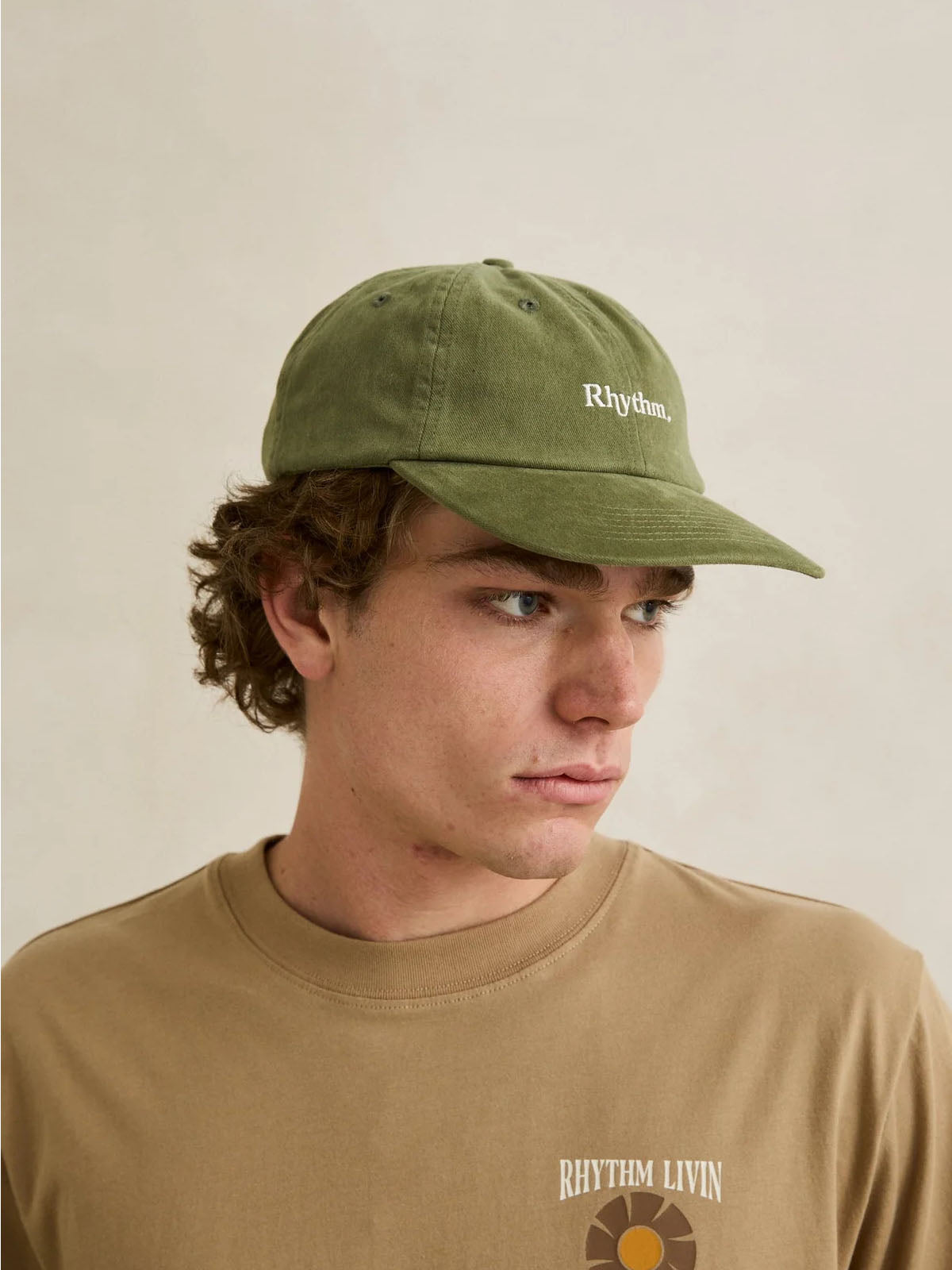 Rhythm Essential Brushed Twill Cap Dill
