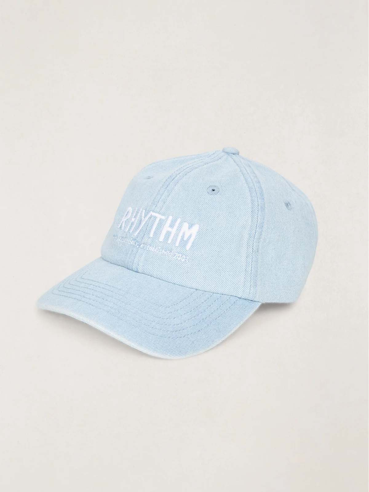 Rhythm Essential Denim Cap Light Blue