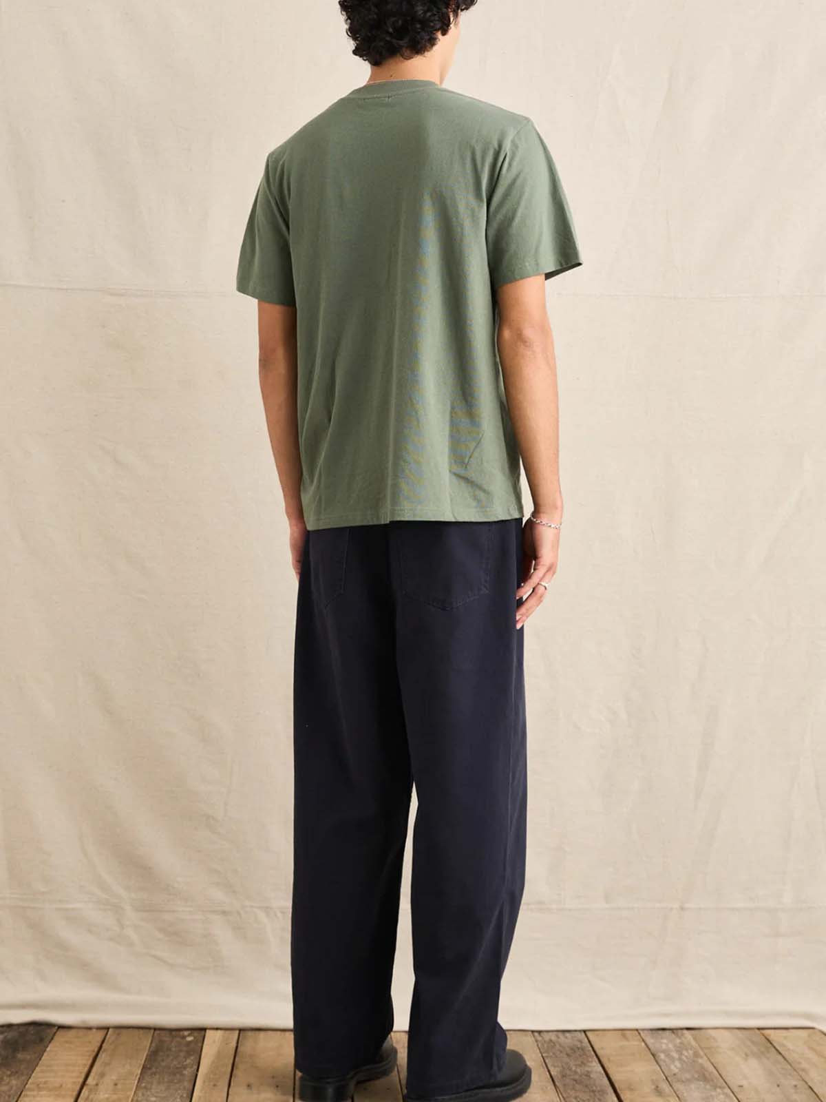 Rhythm Relaxed Wash Canvas Pant Midnight
