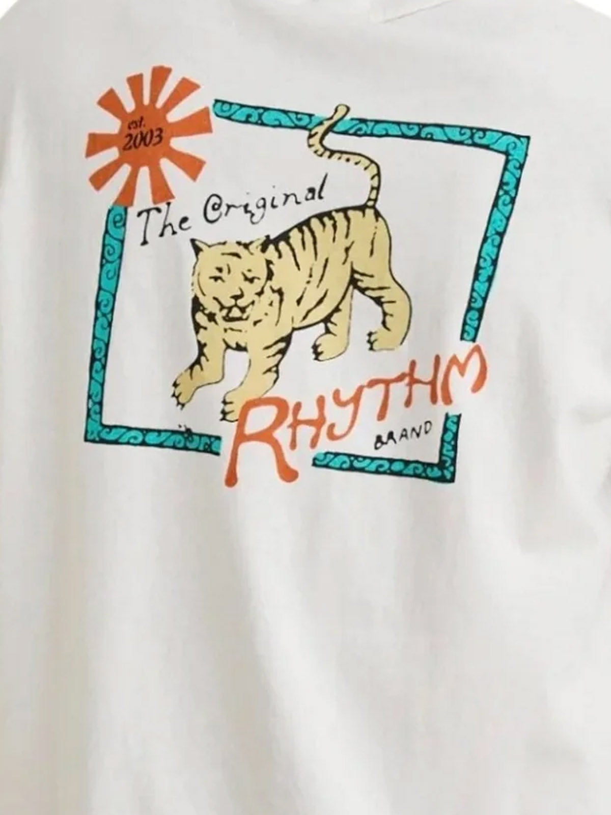 Rhythm Tiger Vintage T-Shirt Vintage White