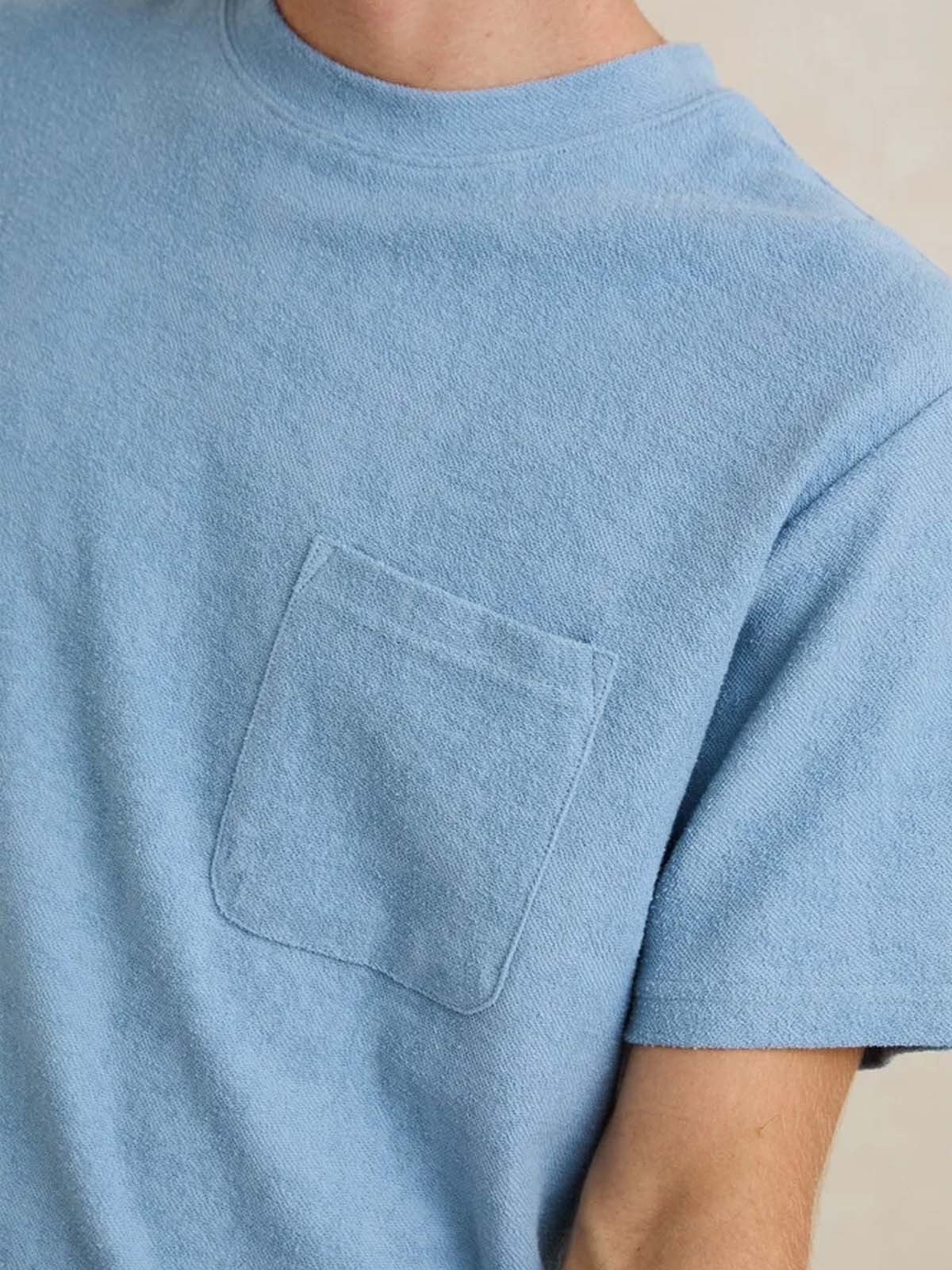 Rhythm Vintage Terry T-Shirt Slate