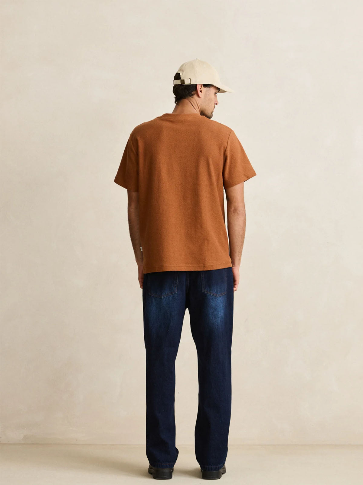 Rhythm Vintage Terry T-Shirt Tobacco