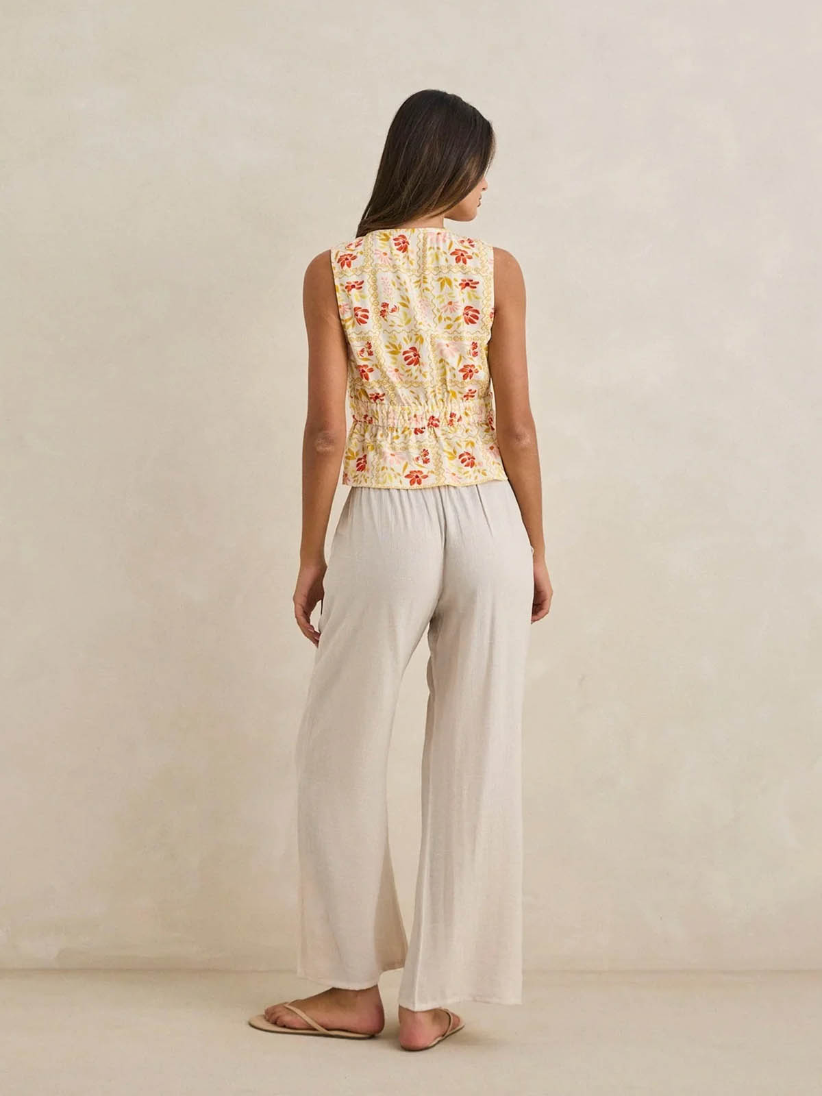 Rhythm Women's Airlie Beach Pant Ivory