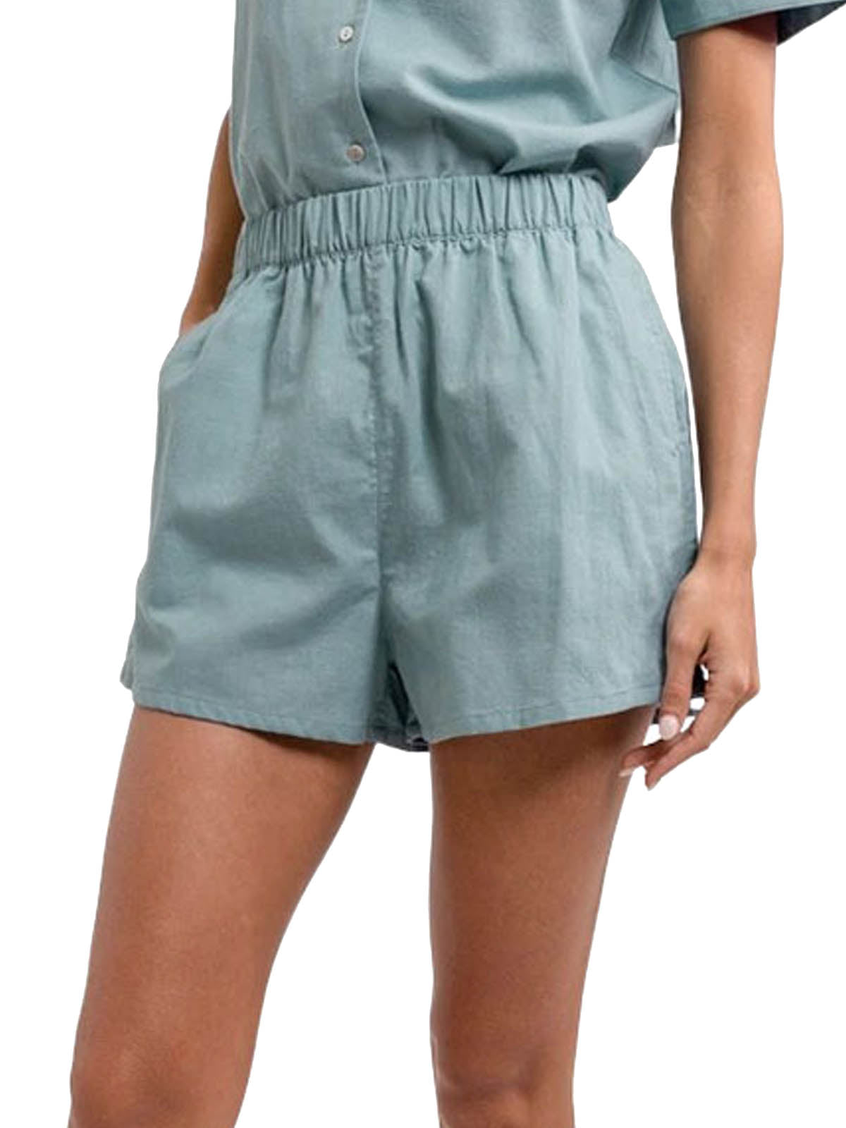 Rhythm Women's Classic Beach Short Eucalyptus