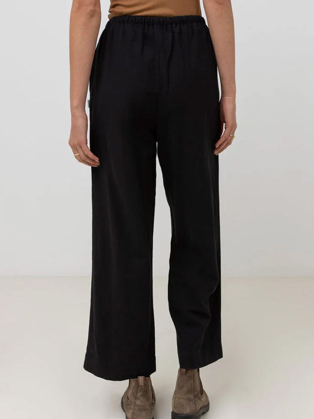 Rhythm Women's Classic Drawstring Pant Black