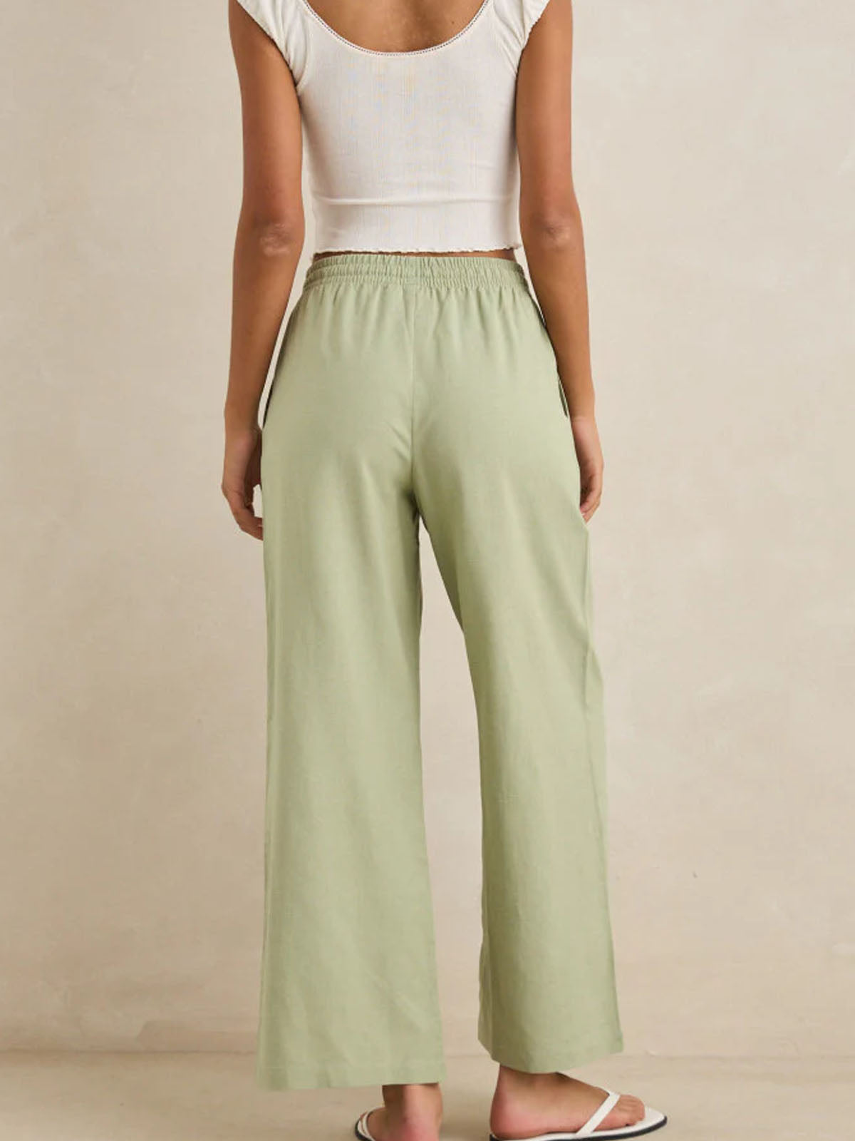 Rhythm Women's Dolly Beach Pant Palm